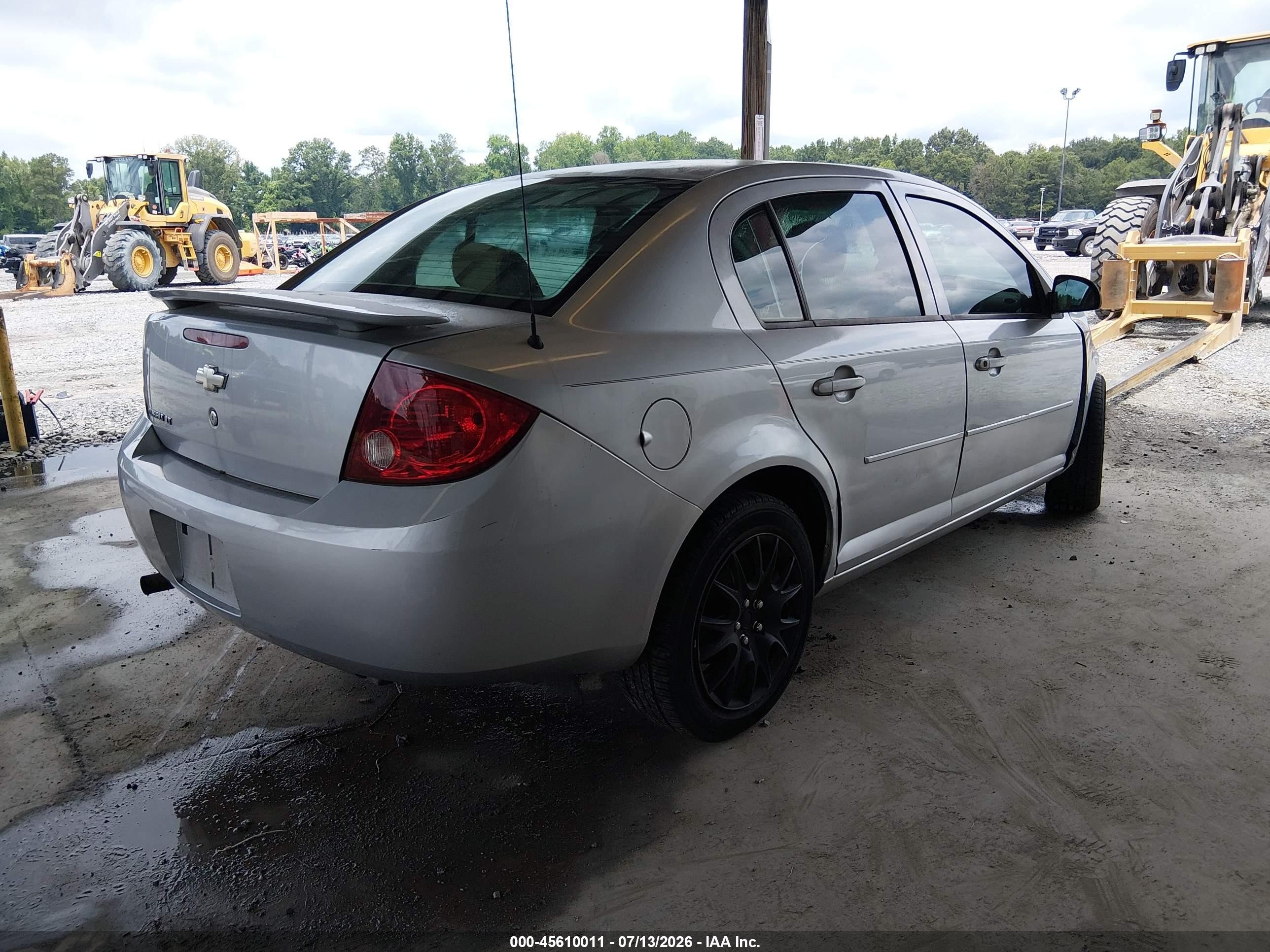 2007 Chevrolet Cobalt Lt Gray vin: 1G1AL55F477172399