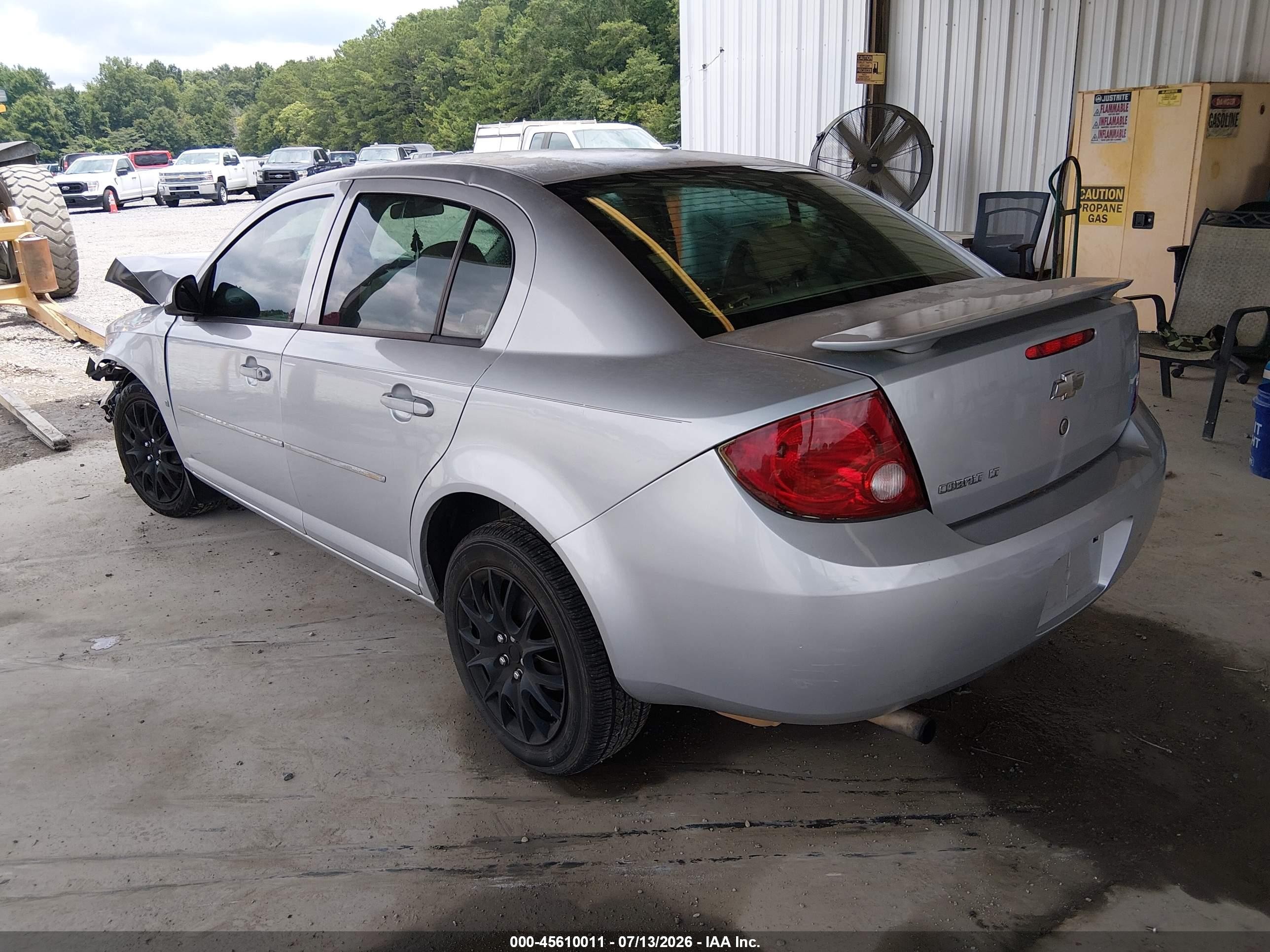 2007 Chevrolet Cobalt Lt Gray vin: 1G1AL55F477172399