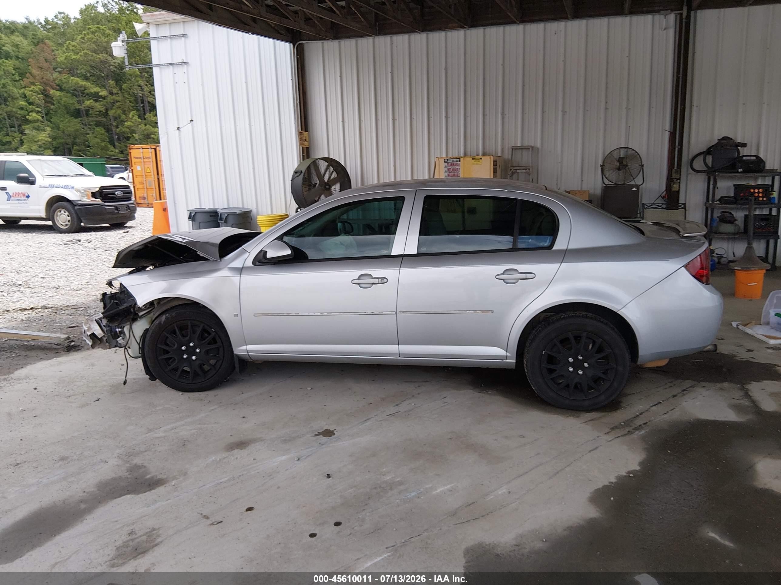 2007 Chevrolet Cobalt Lt Gray vin: 1G1AL55F477172399
