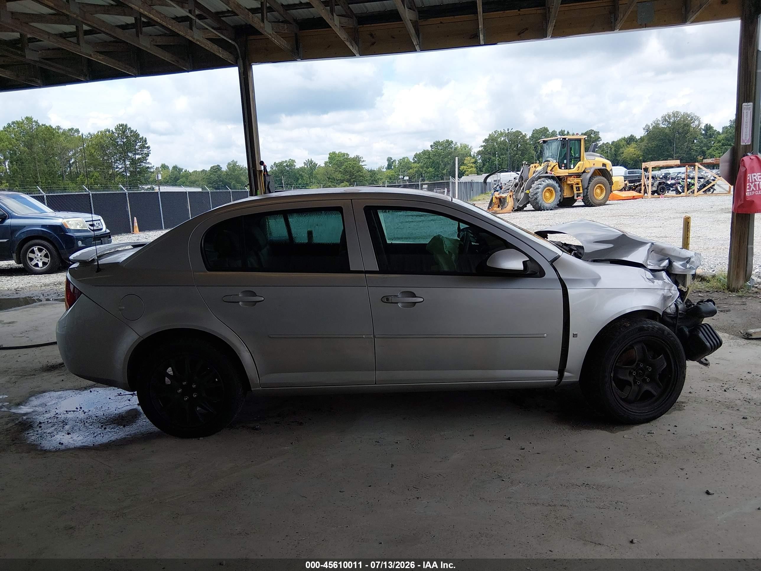 2007 Chevrolet Cobalt Lt Gray vin: 1G1AL55F477172399