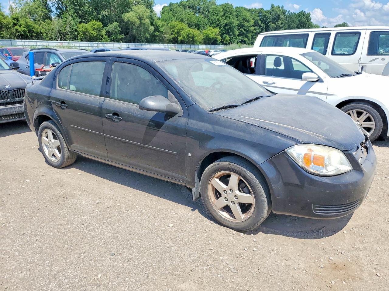 2007 Chevrolet Cobalt Lt Black vin: 1G1AL55F577178907