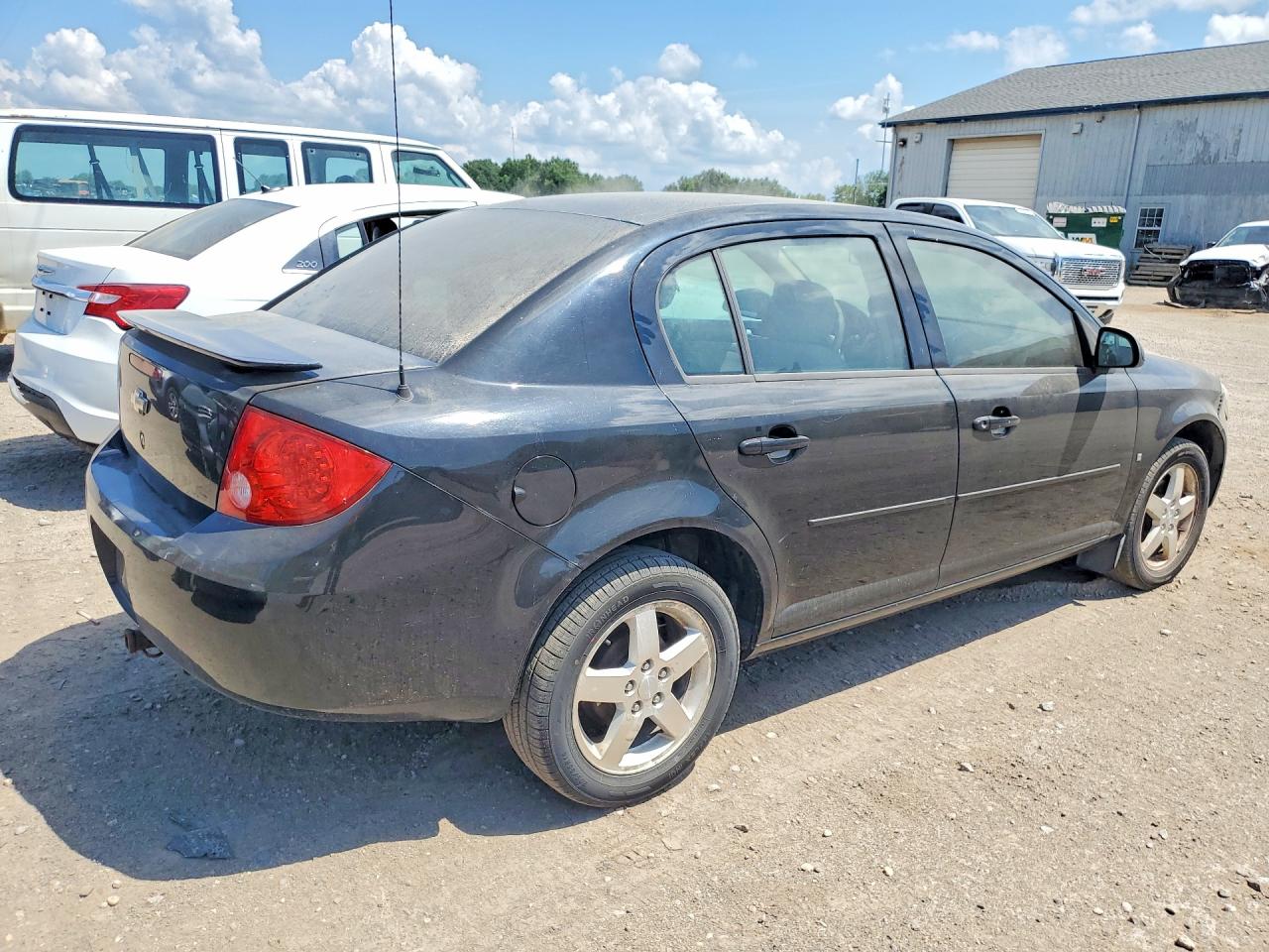 2007 Chevrolet Cobalt Lt Black vin: 1G1AL55F577178907