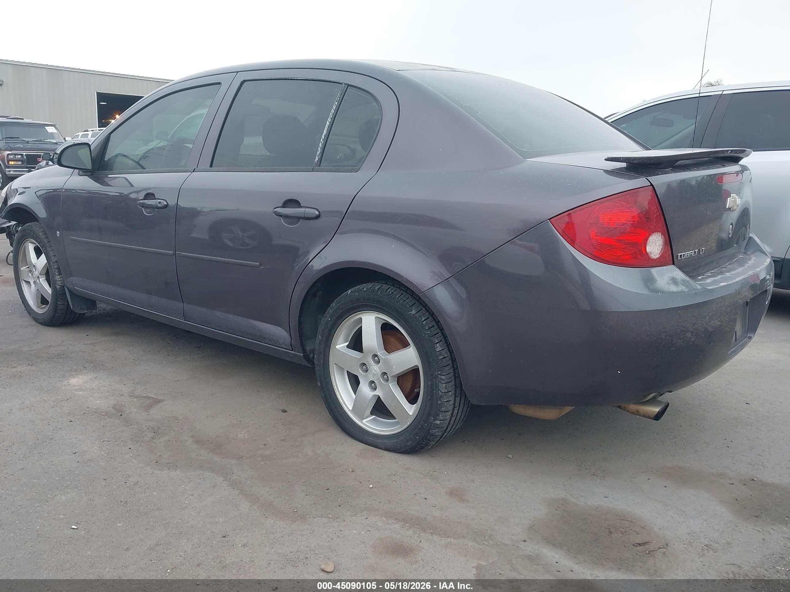2006 Chevrolet Cobalt Lt Gray vin: 1G1AL55F667774445