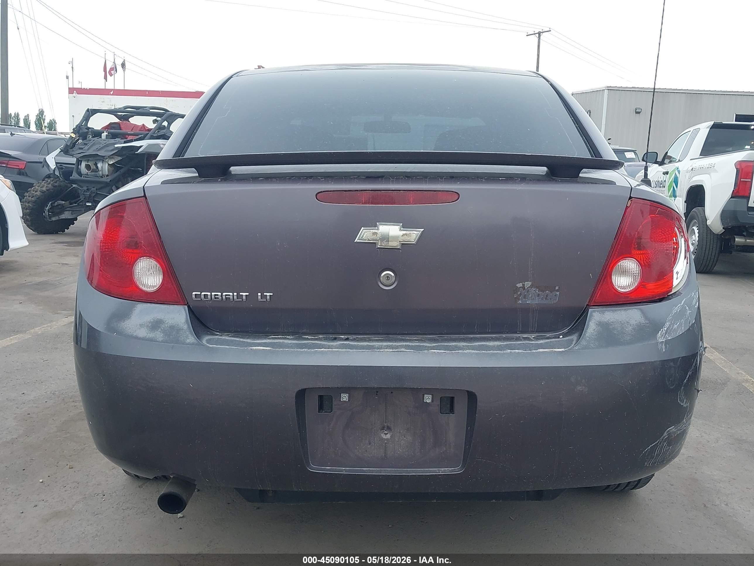 2006 Chevrolet Cobalt Lt Gray vin: 1G1AL55F667774445
