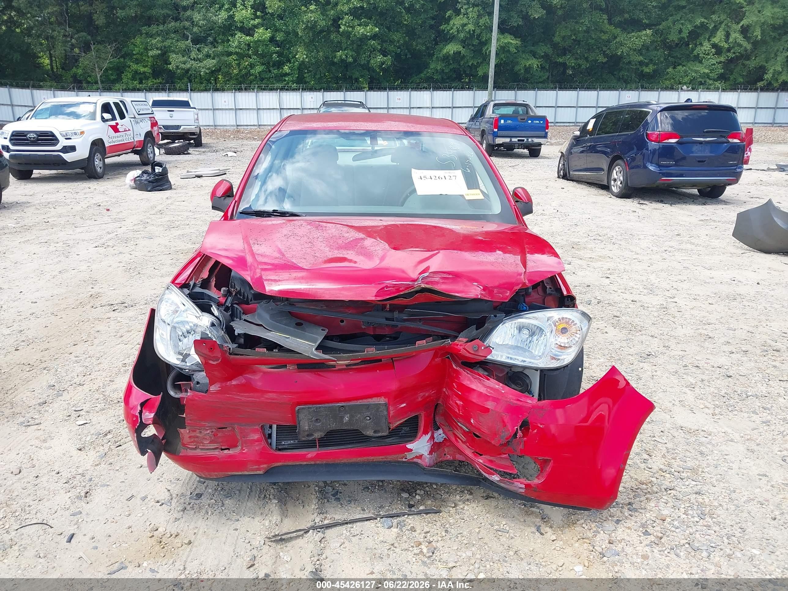 2007 Chevrolet Cobalt Lt Red vin: 1G1AL55F677127609
