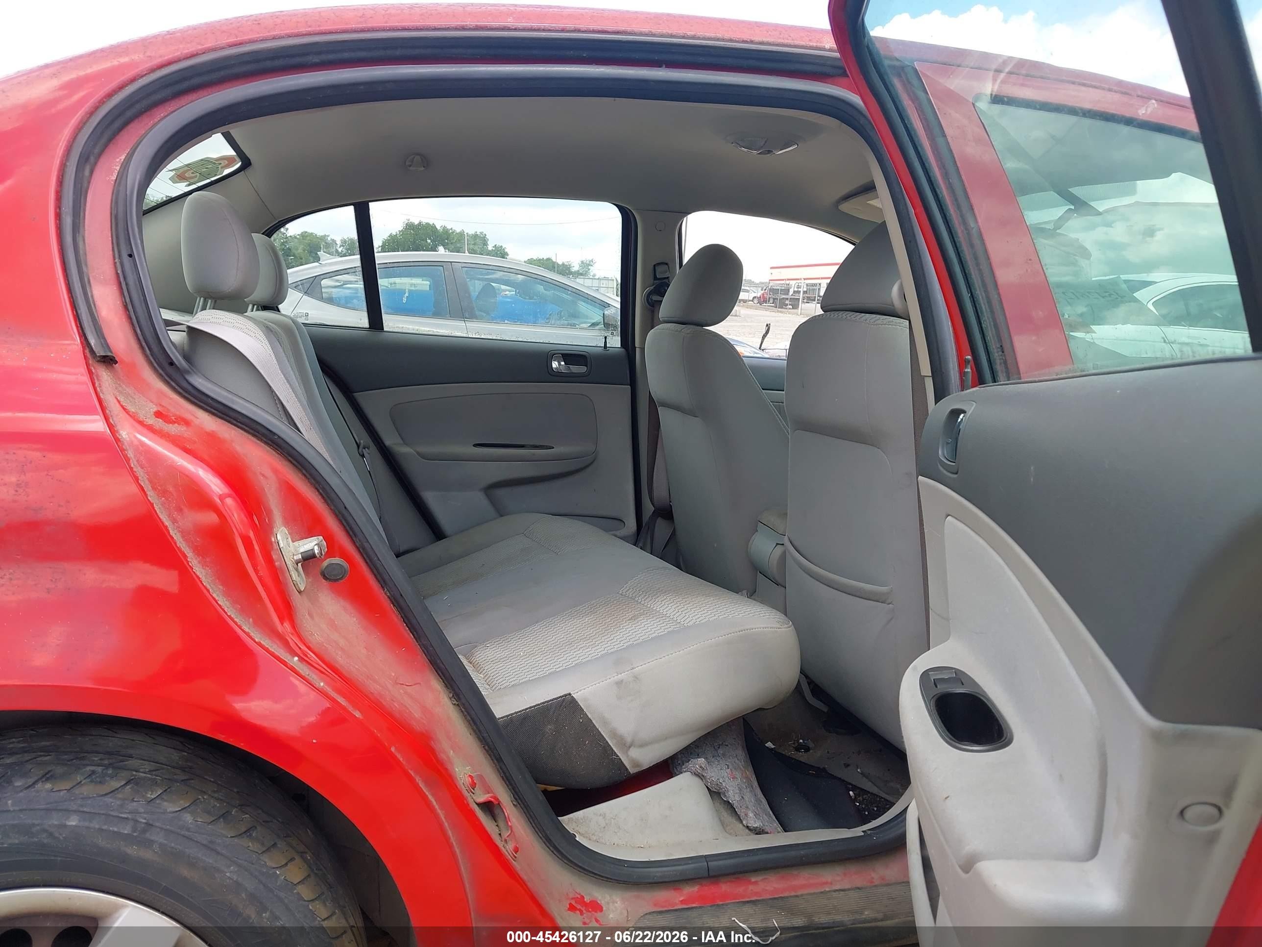 2007 Chevrolet Cobalt Lt Red vin: 1G1AL55F677127609