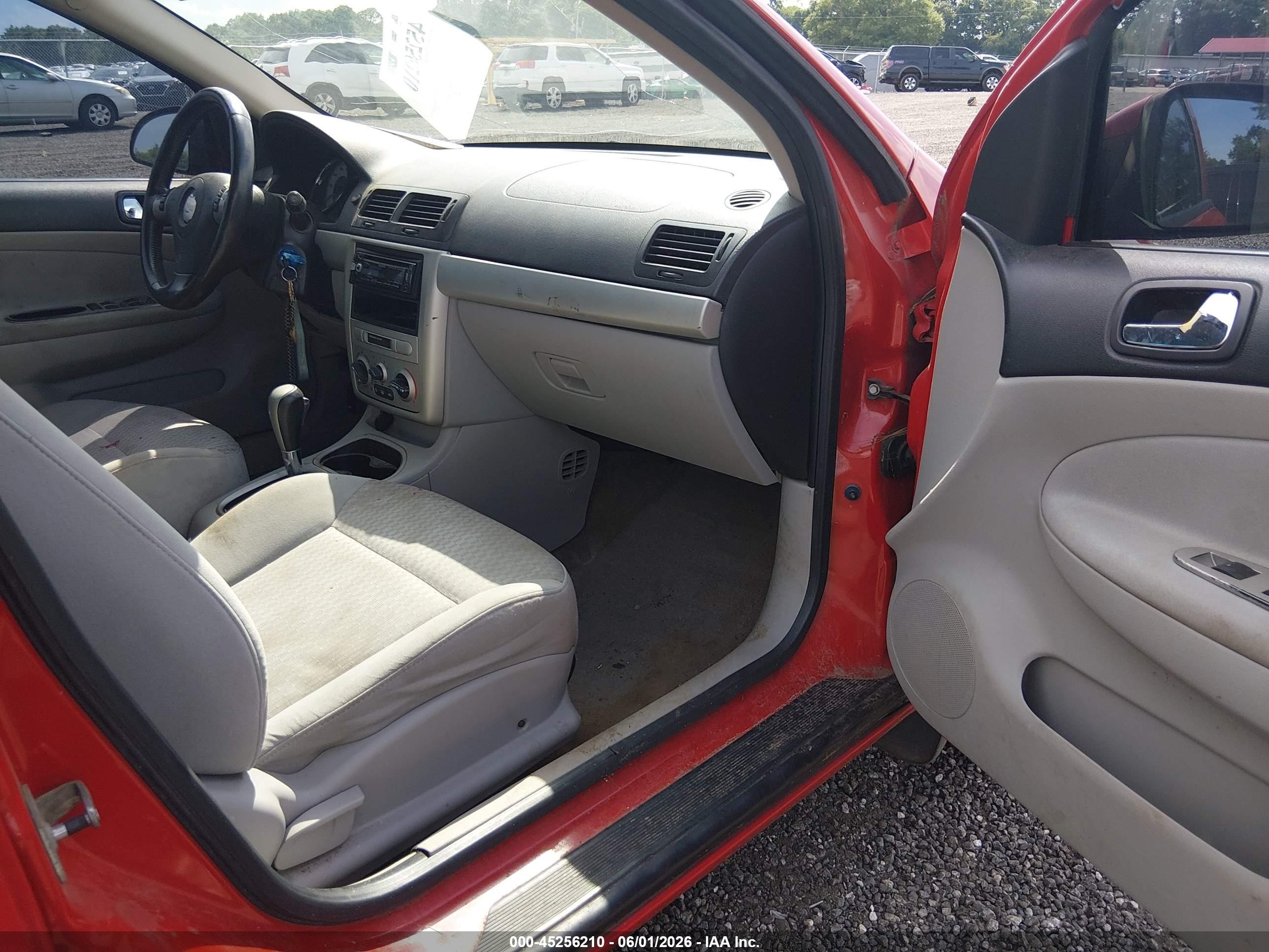 2007 Chevrolet Cobalt Lt Red vin: 1G1AL55F677295511