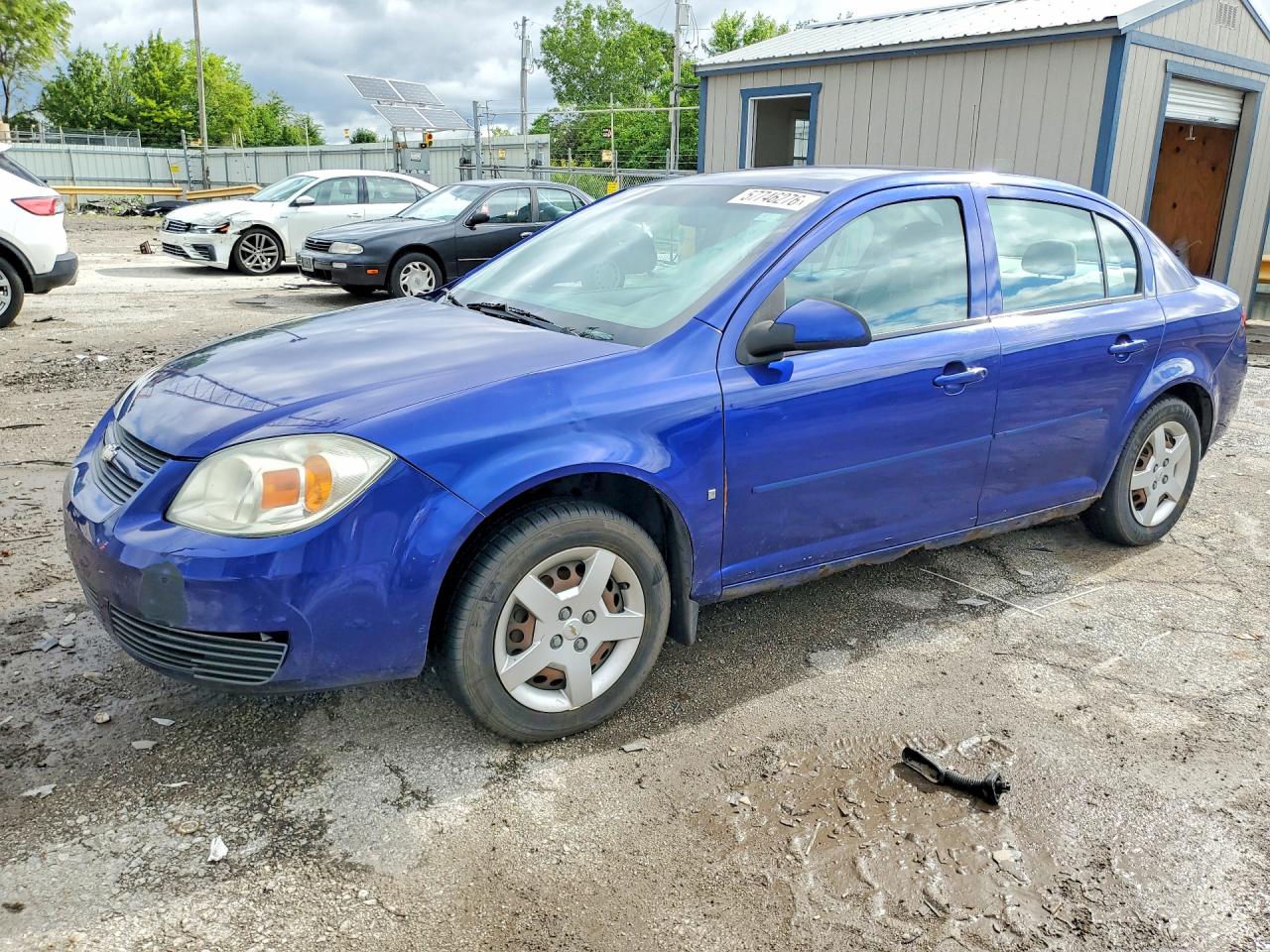 2007 Chevrolet Cobalt Lt Blue vin: 1G1AL55F677310122