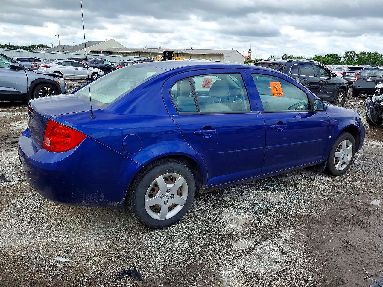2007 Chevrolet Cobalt Lt Blue vin: 1G1AL55F677310122