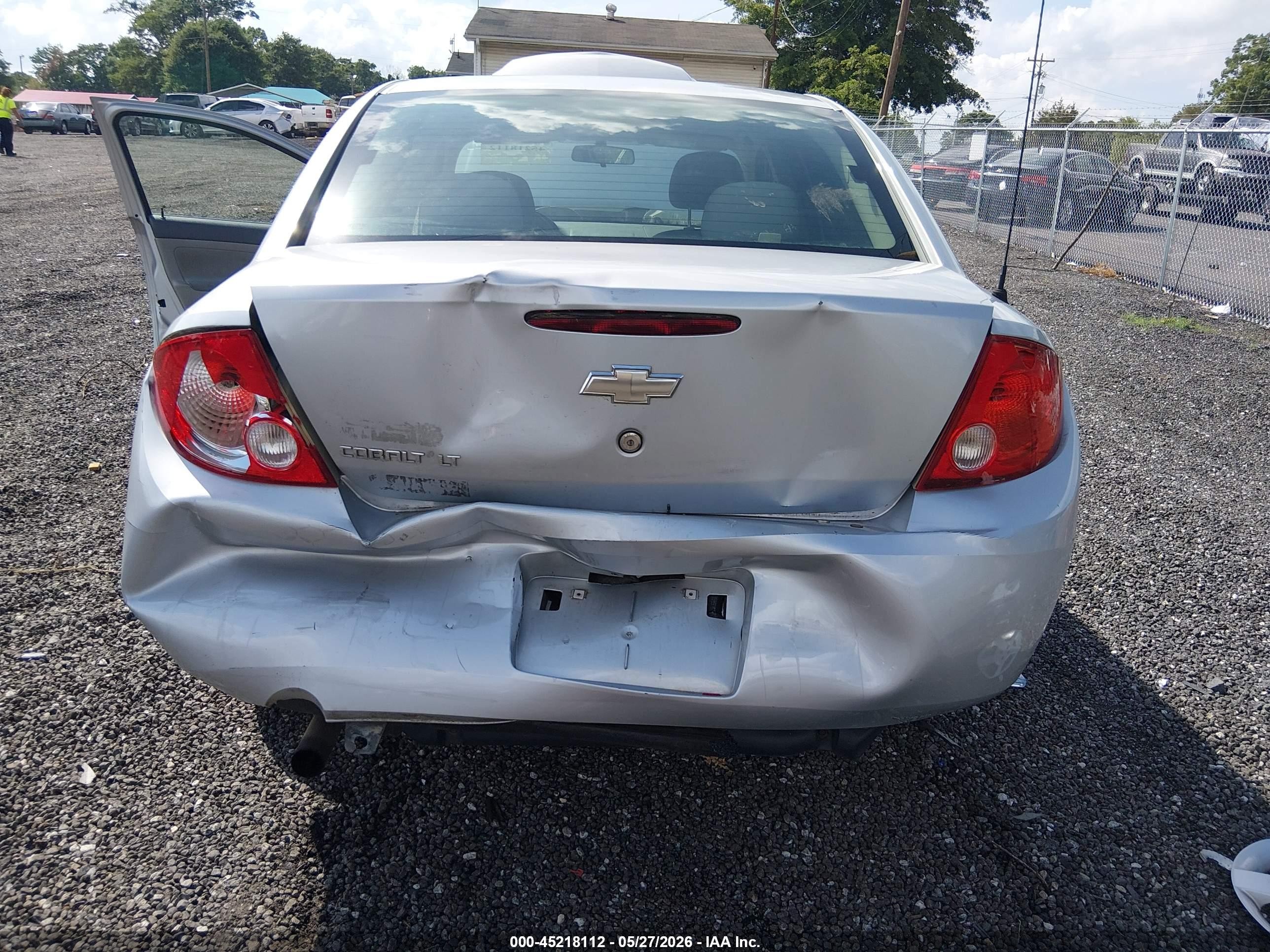 2007 Chevrolet Cobalt Lt Silver vin: 1G1AL55F677312212