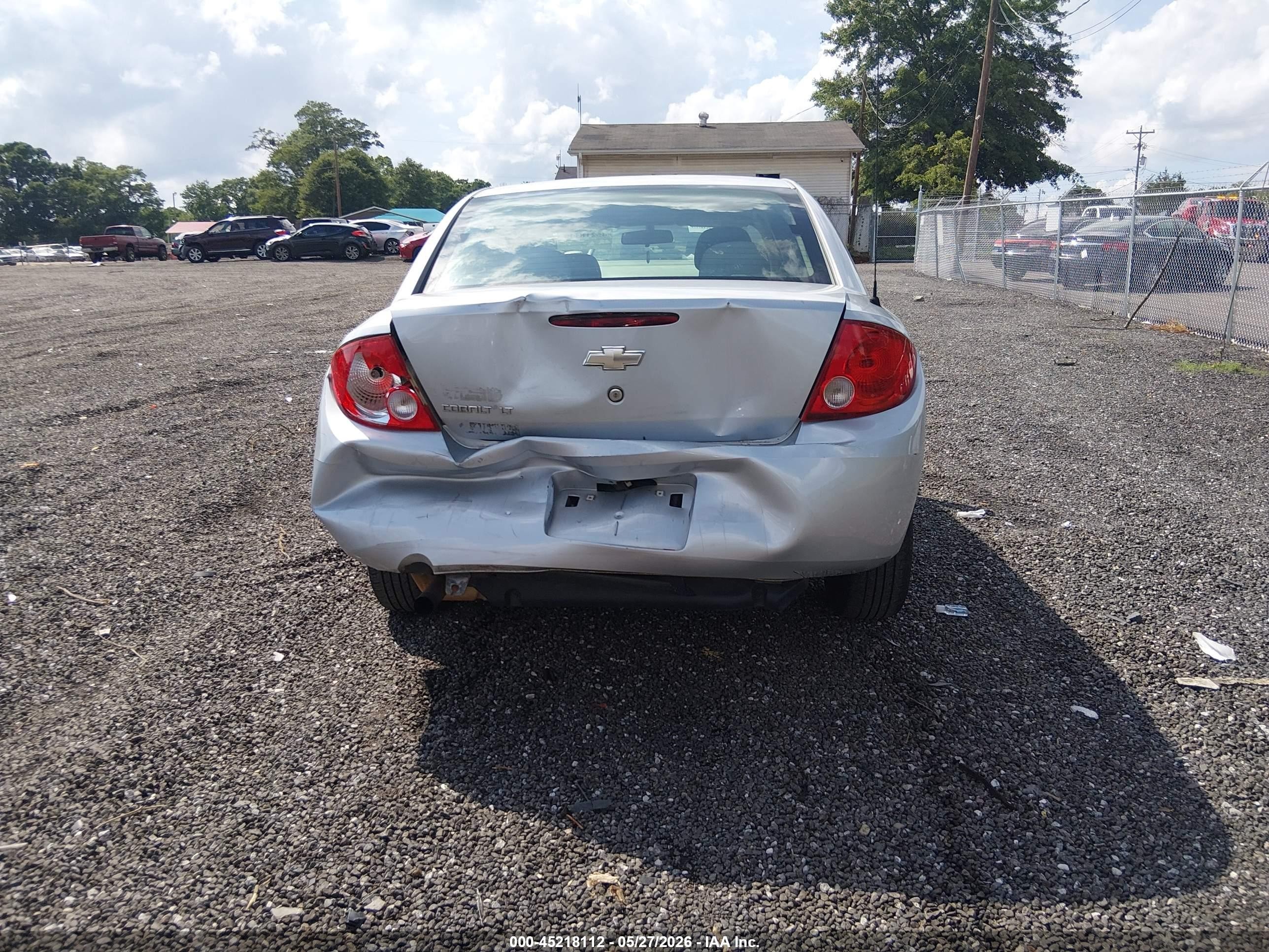 2007 Chevrolet Cobalt Lt Silver vin: 1G1AL55F677312212