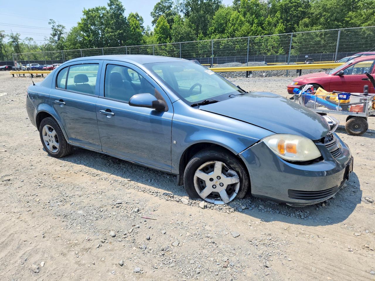 2007 Chevrolet Cobalt Lt Blue vin: 1G1AL55F677362527