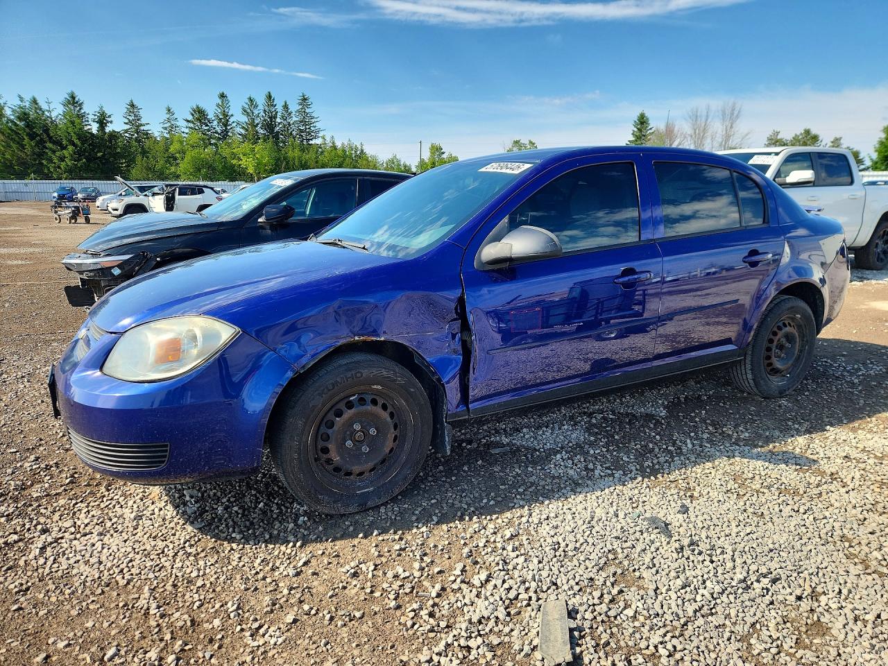2007 Chevrolet Cobalt Lt Blue vin: 1G1AL55F677383376