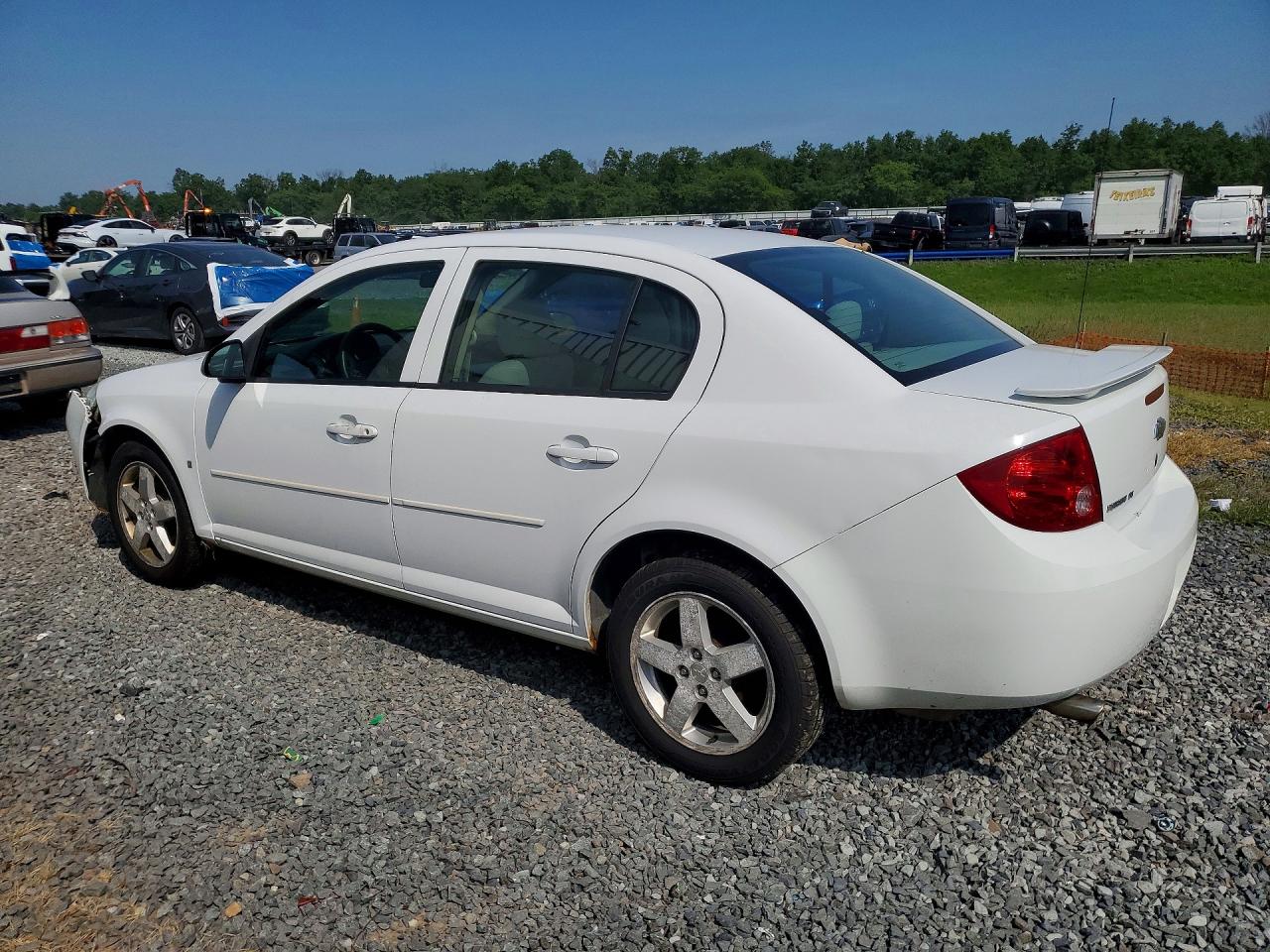 2006 Chevrolet Cobalt Lt White vin: 1G1AL55F767814824