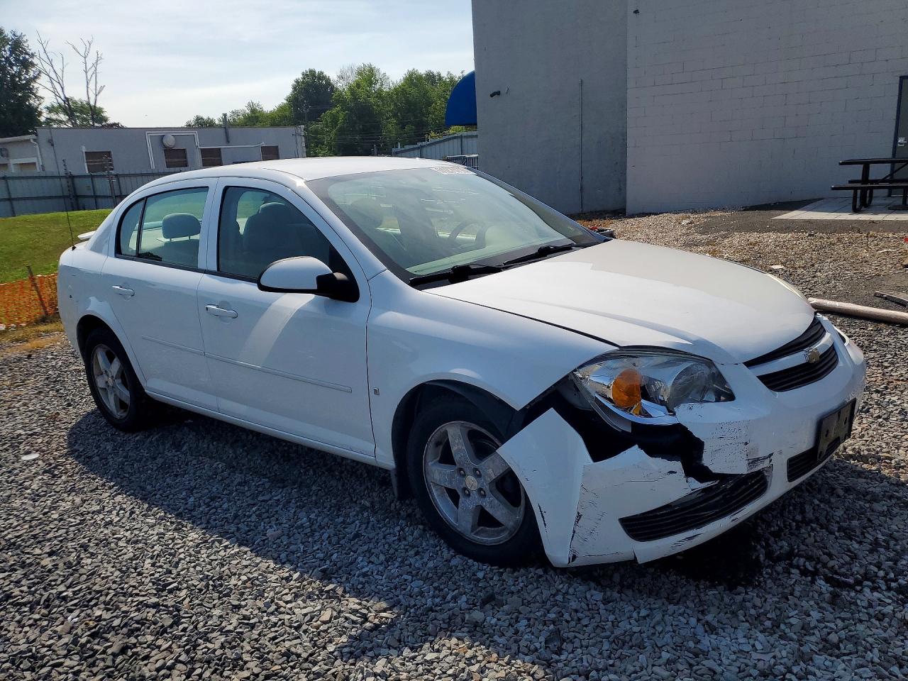 2006 Chevrolet Cobalt Lt White vin: 1G1AL55F767814824