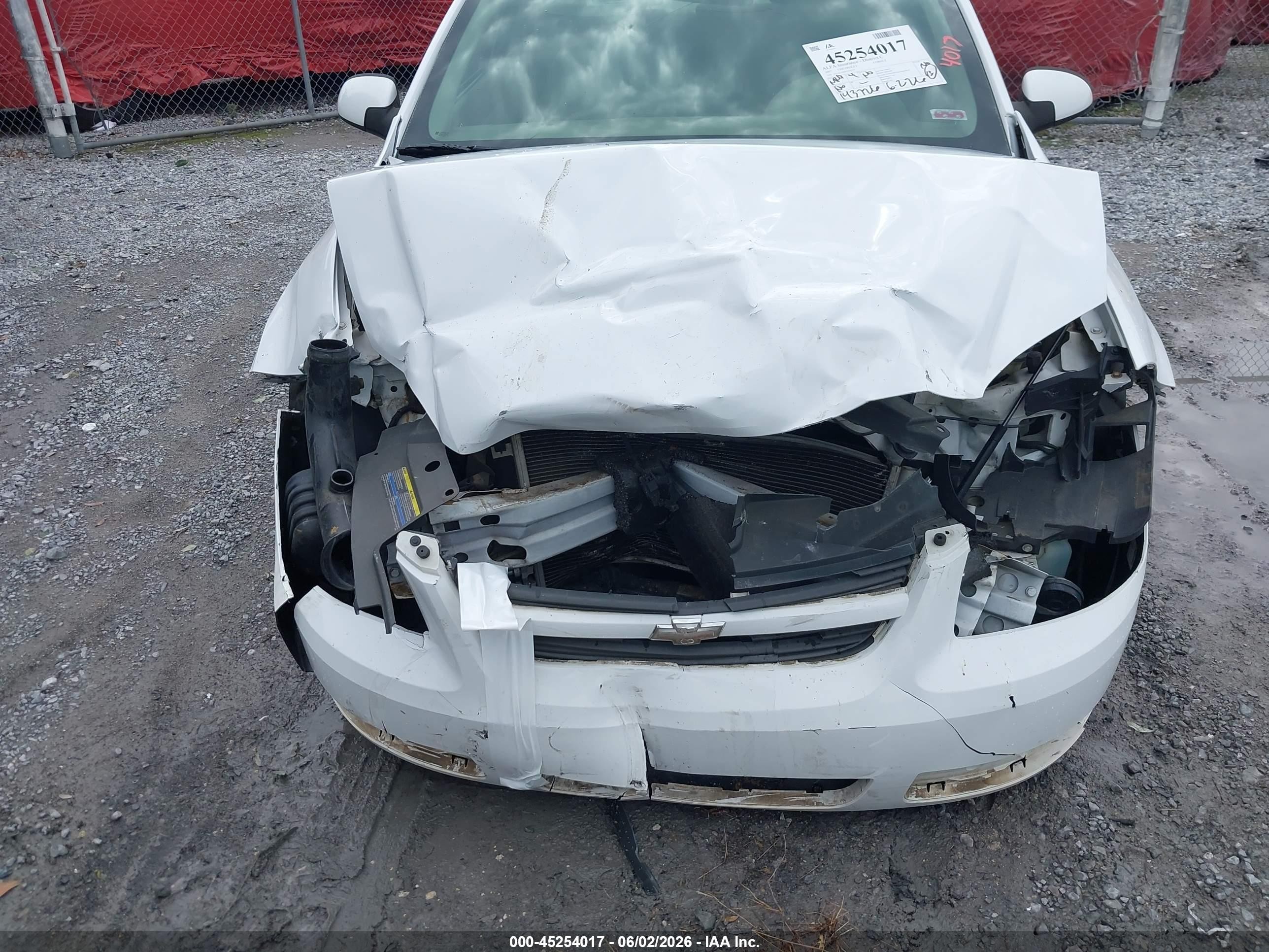 2007 Chevrolet Cobalt Lt White vin: 1G1AL55F877192137