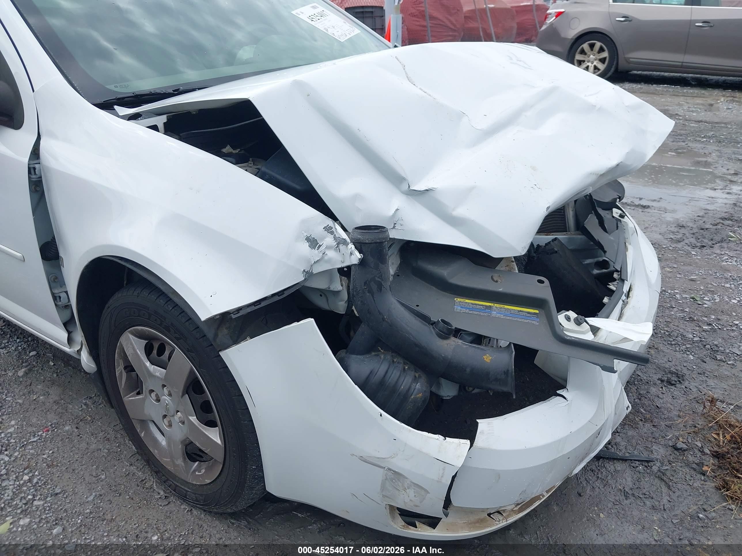 2007 Chevrolet Cobalt Lt White vin: 1G1AL55F877192137