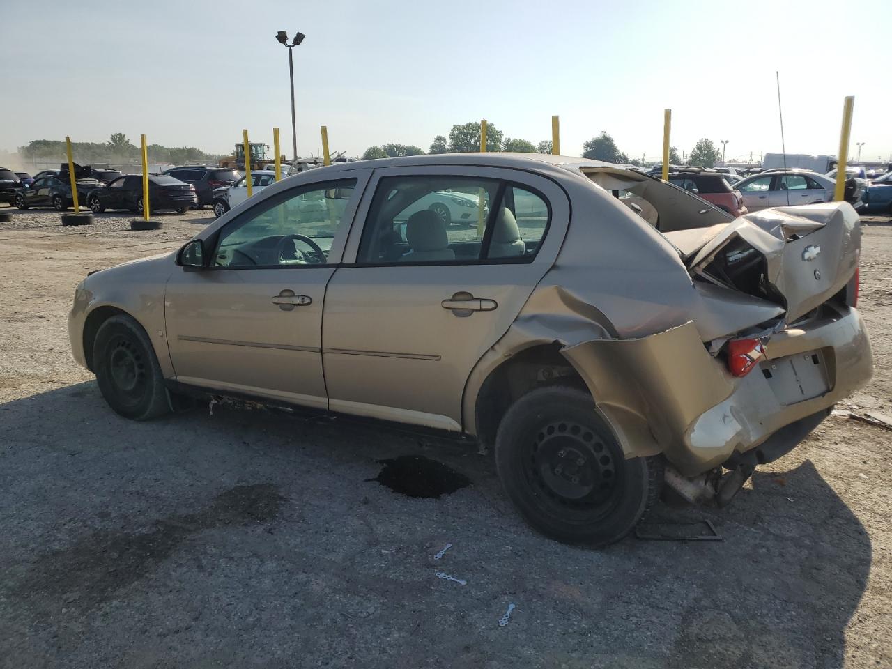 2008 Chevrolet Cobalt Lt Желто-коричневый vin: 1G1AL55F887296001