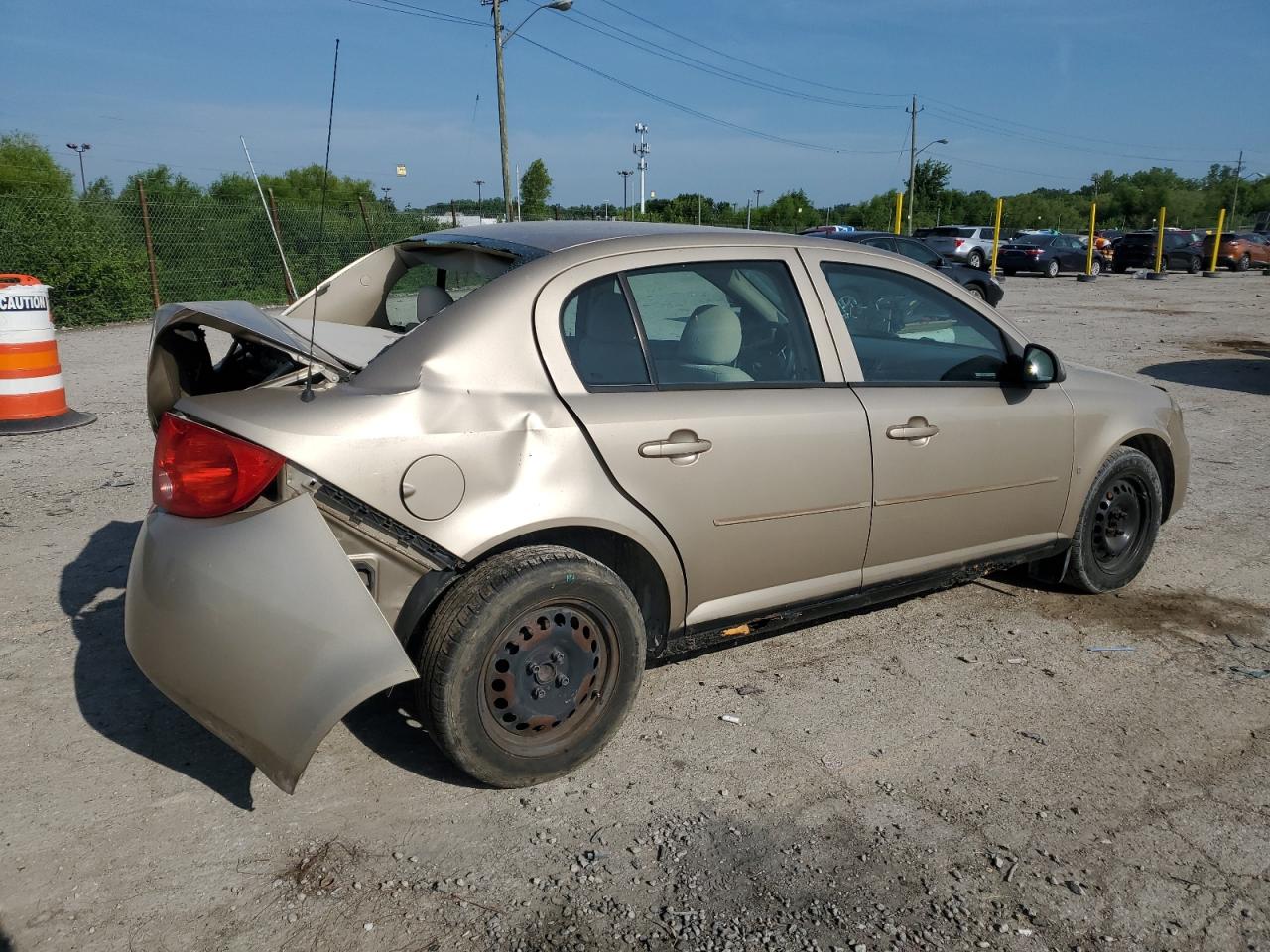 2008 Chevrolet Cobalt Lt Желто-коричневый vin: 1G1AL55F887296001