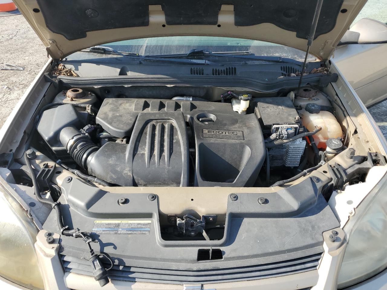 2008 Chevrolet Cobalt Lt Желто-коричневый vin: 1G1AL55F887296001