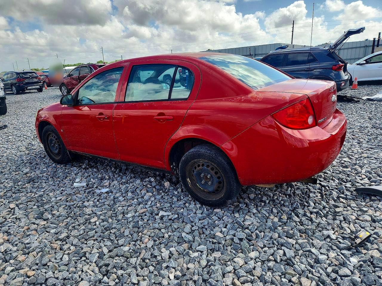 2007 Chevrolet Cobalt Lt Red vin: 1G1AL55F977342031