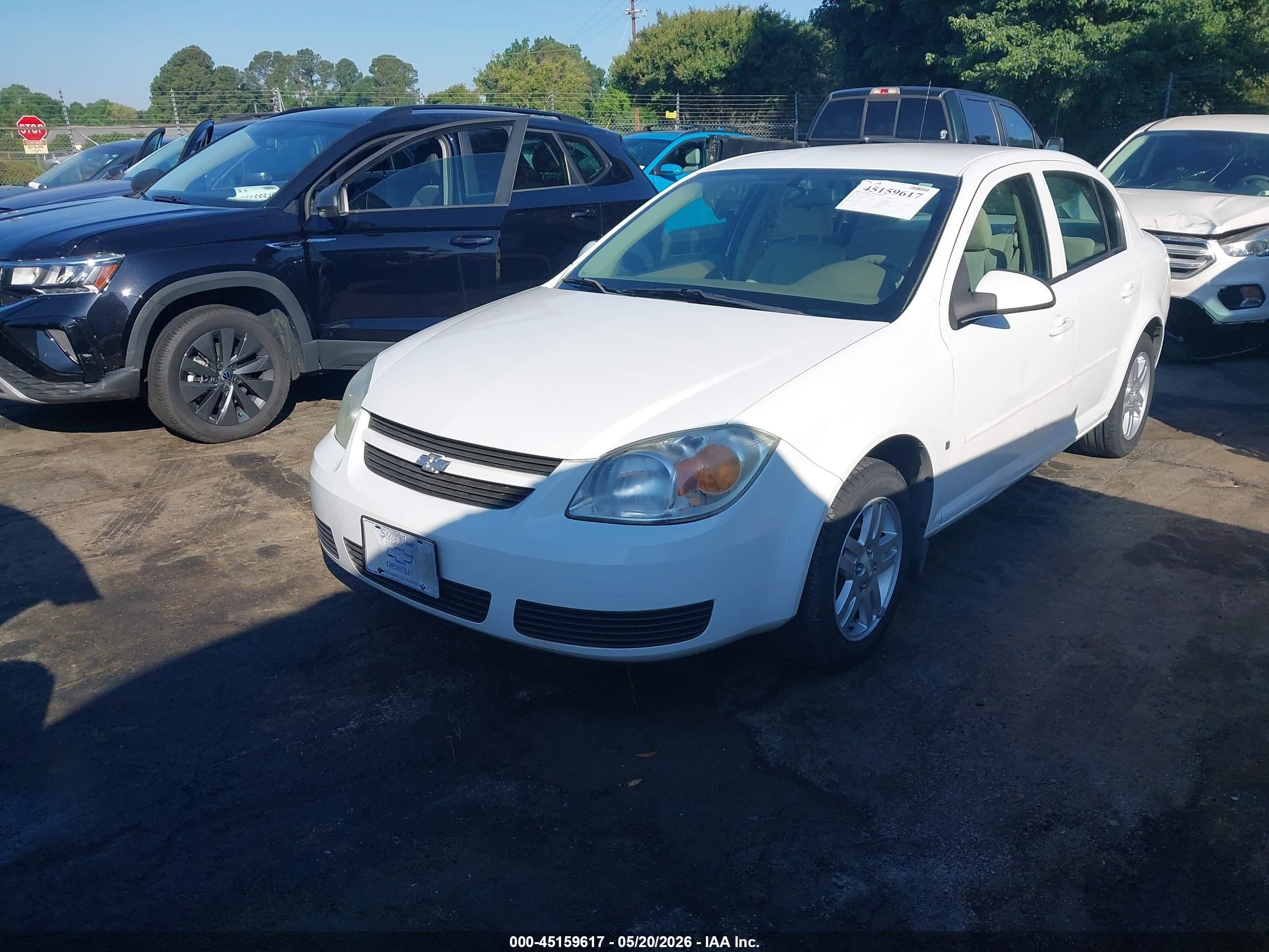 2006 Chevrolet Cobalt Lt Белый vin: 1G1AL55FX67664532
