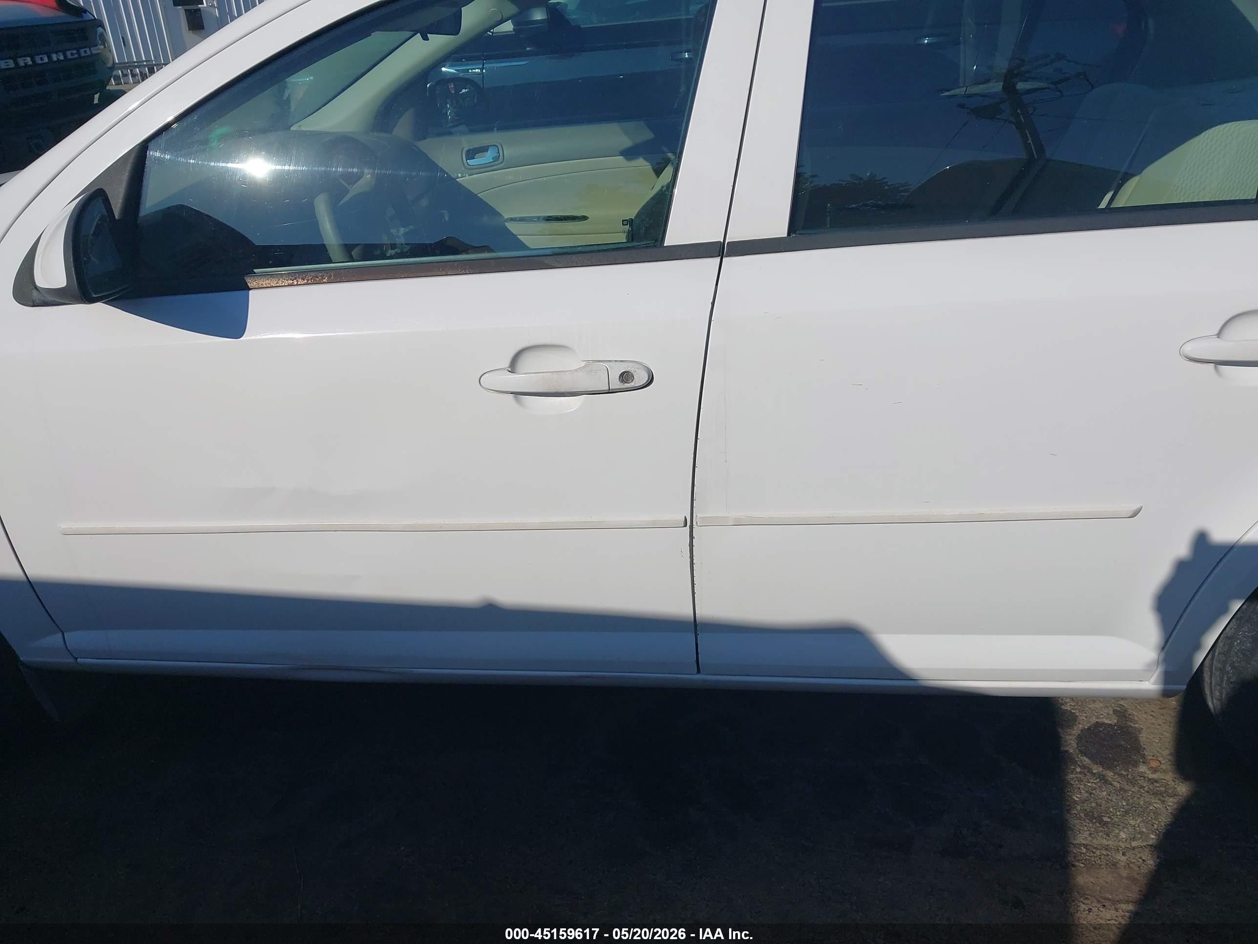 2006 Chevrolet Cobalt Lt Белый vin: 1G1AL55FX67664532