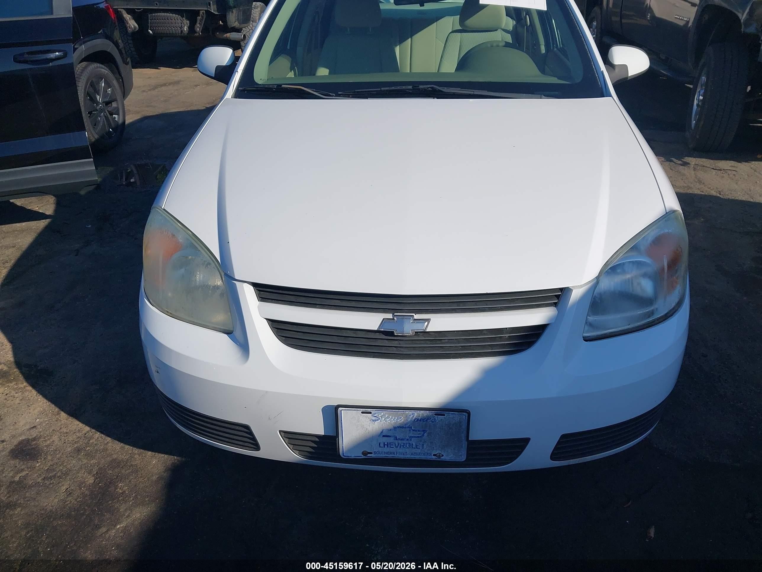 2006 Chevrolet Cobalt Lt Белый vin: 1G1AL55FX67664532