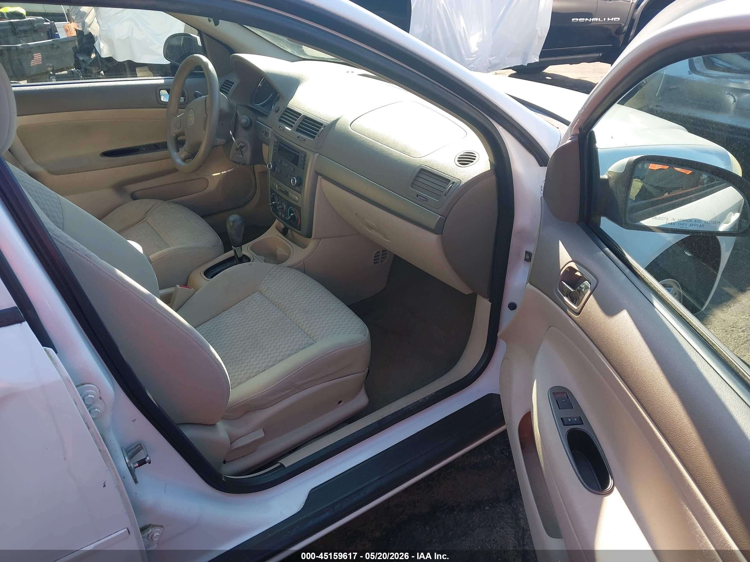 2006 Chevrolet Cobalt Lt Белый vin: 1G1AL55FX67664532