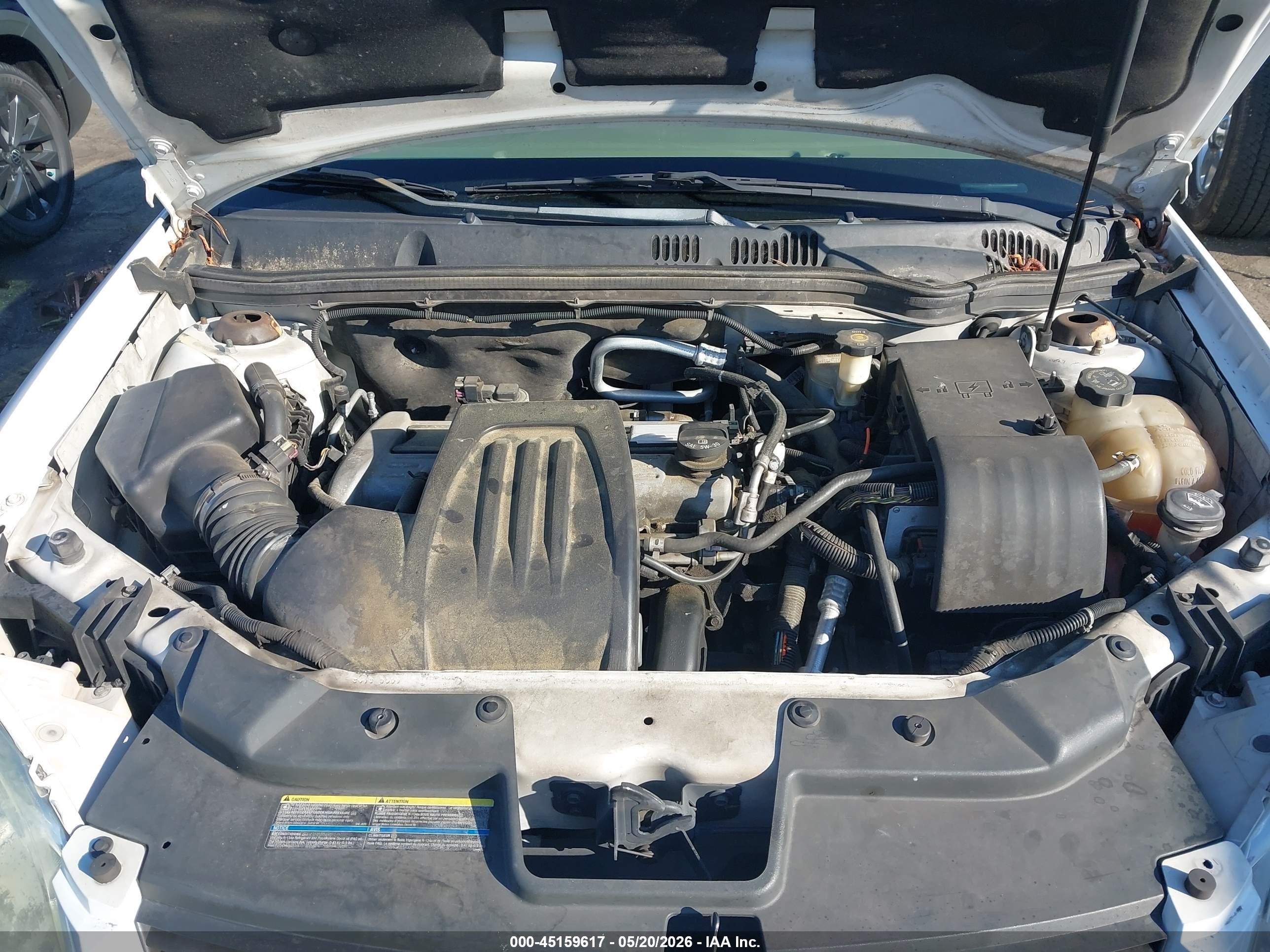 2006 Chevrolet Cobalt Lt Белый vin: 1G1AL55FX67664532