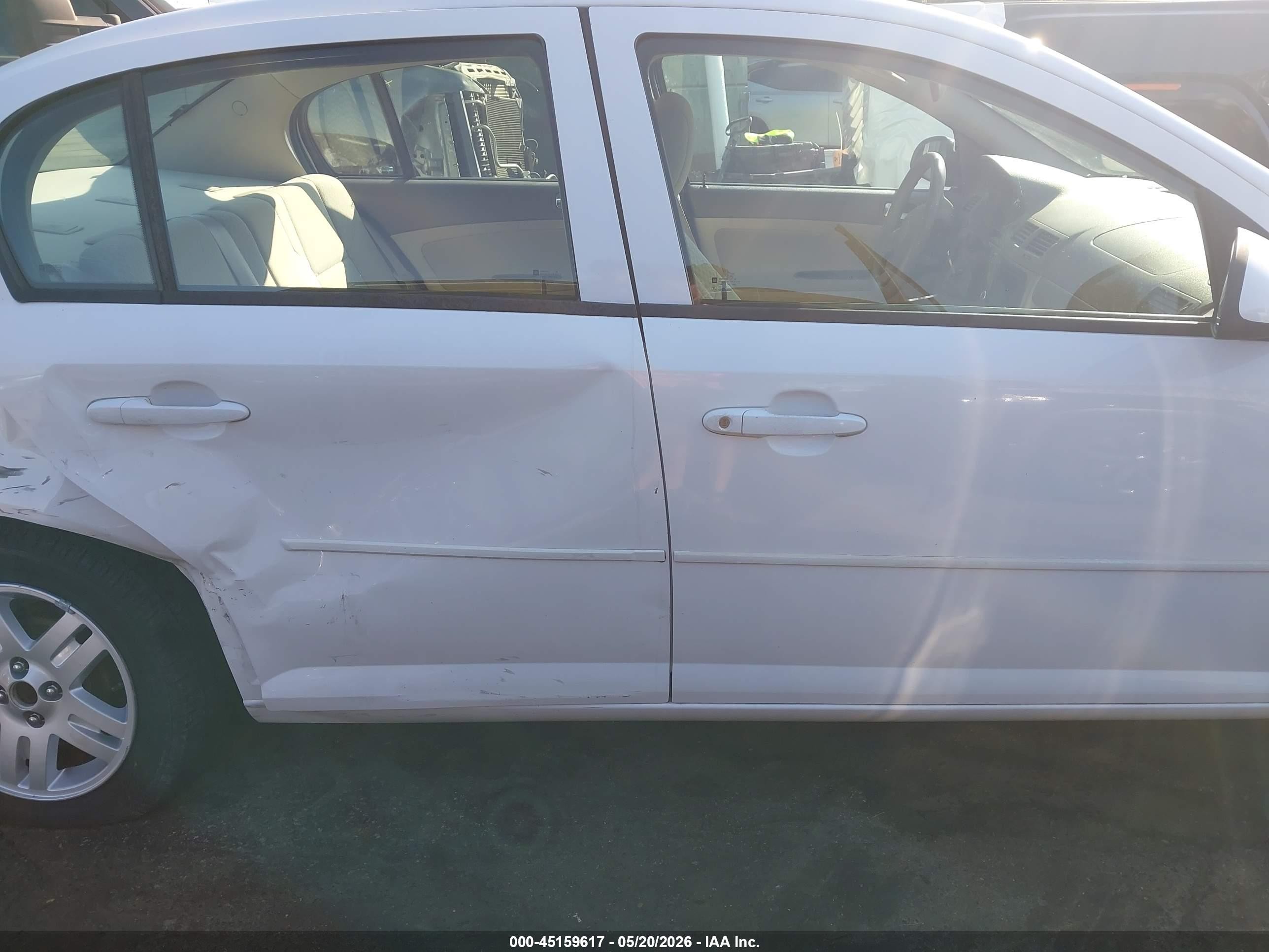 2006 Chevrolet Cobalt Lt Белый vin: 1G1AL55FX67664532