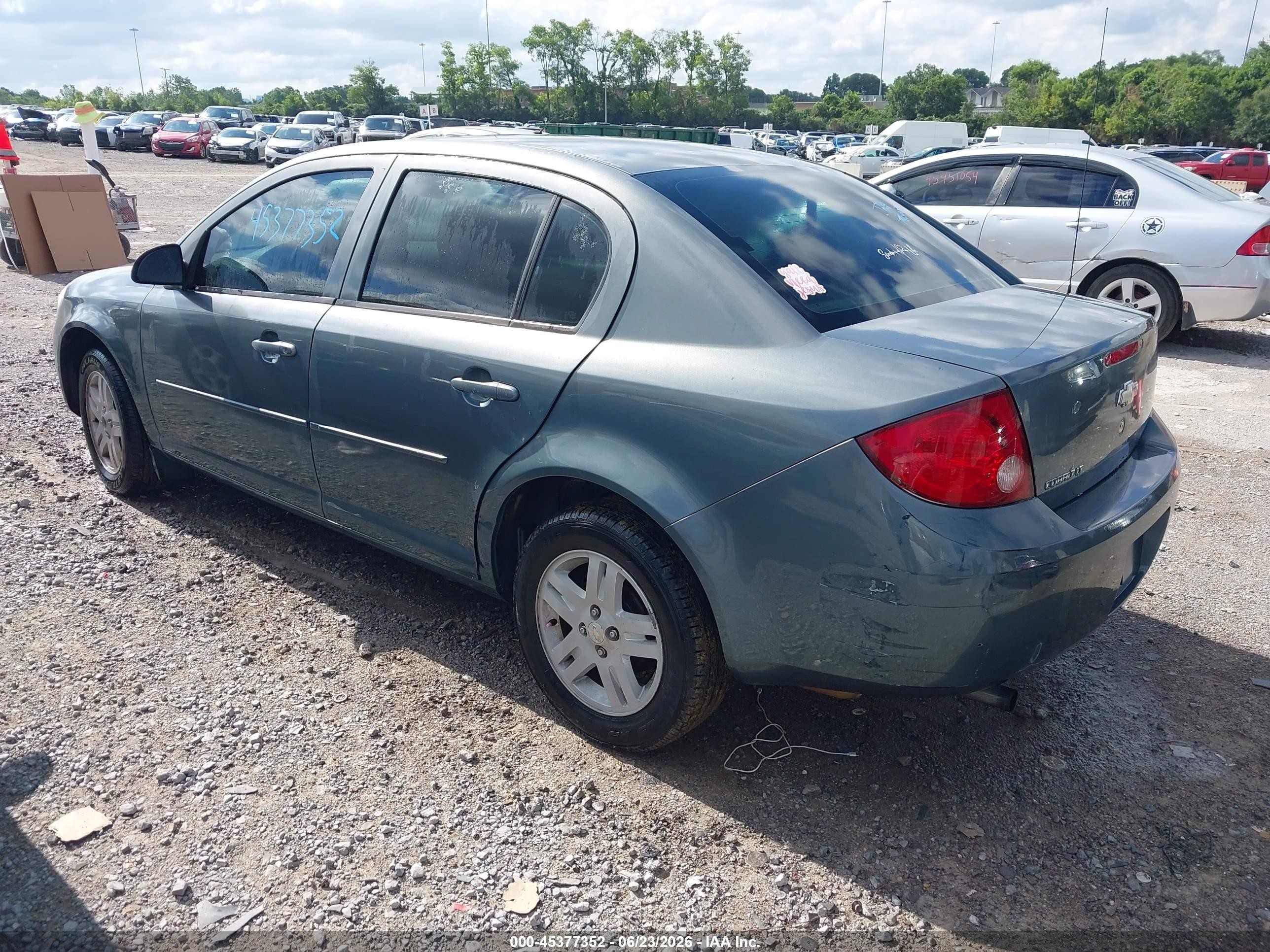 2006 Chevrolet Cobalt Lt Blue vin: 1G1AL55FX67698843