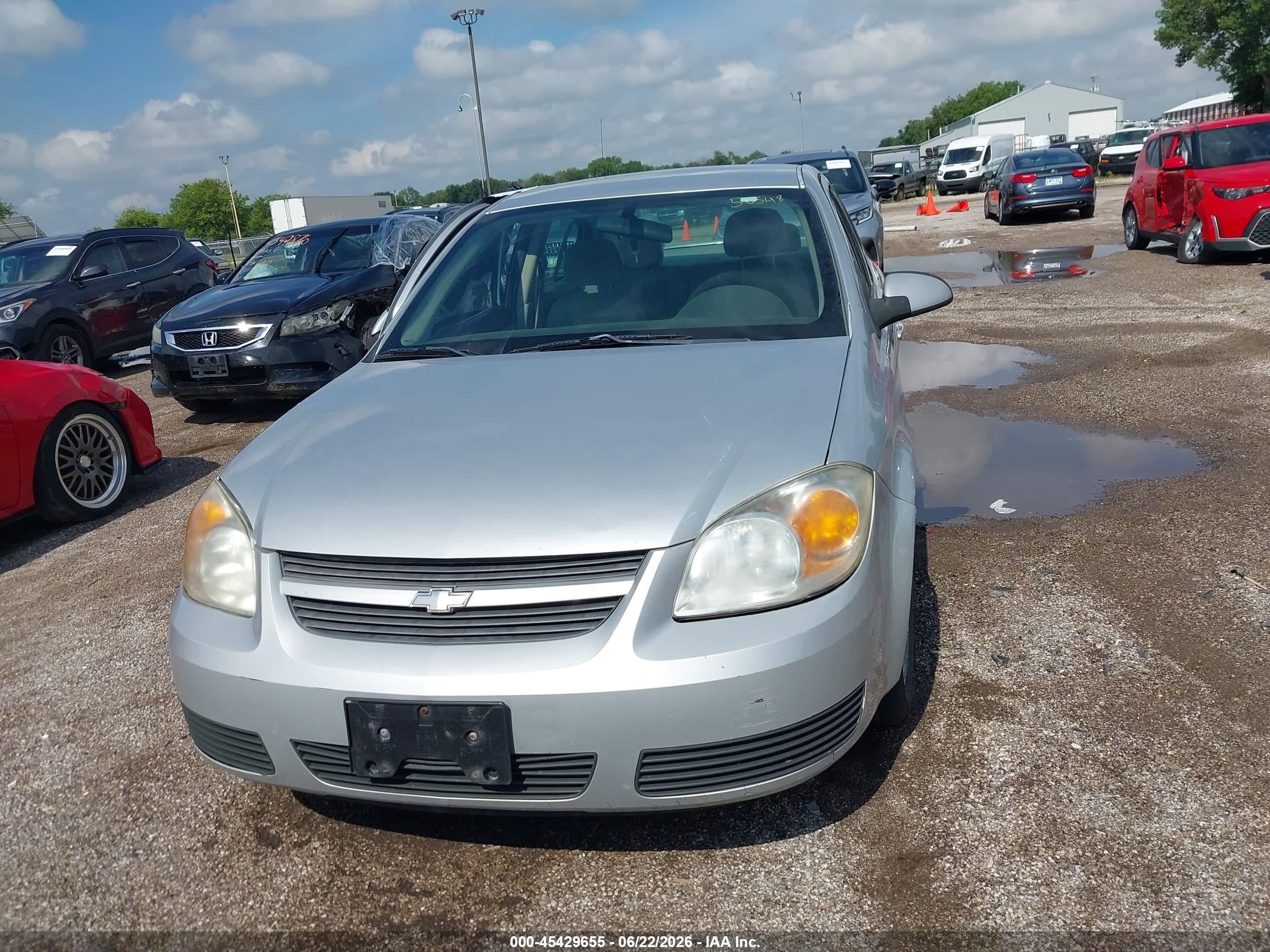 2007 Chevrolet Cobalt Lt Gray vin: 1G1AL55FX77308101