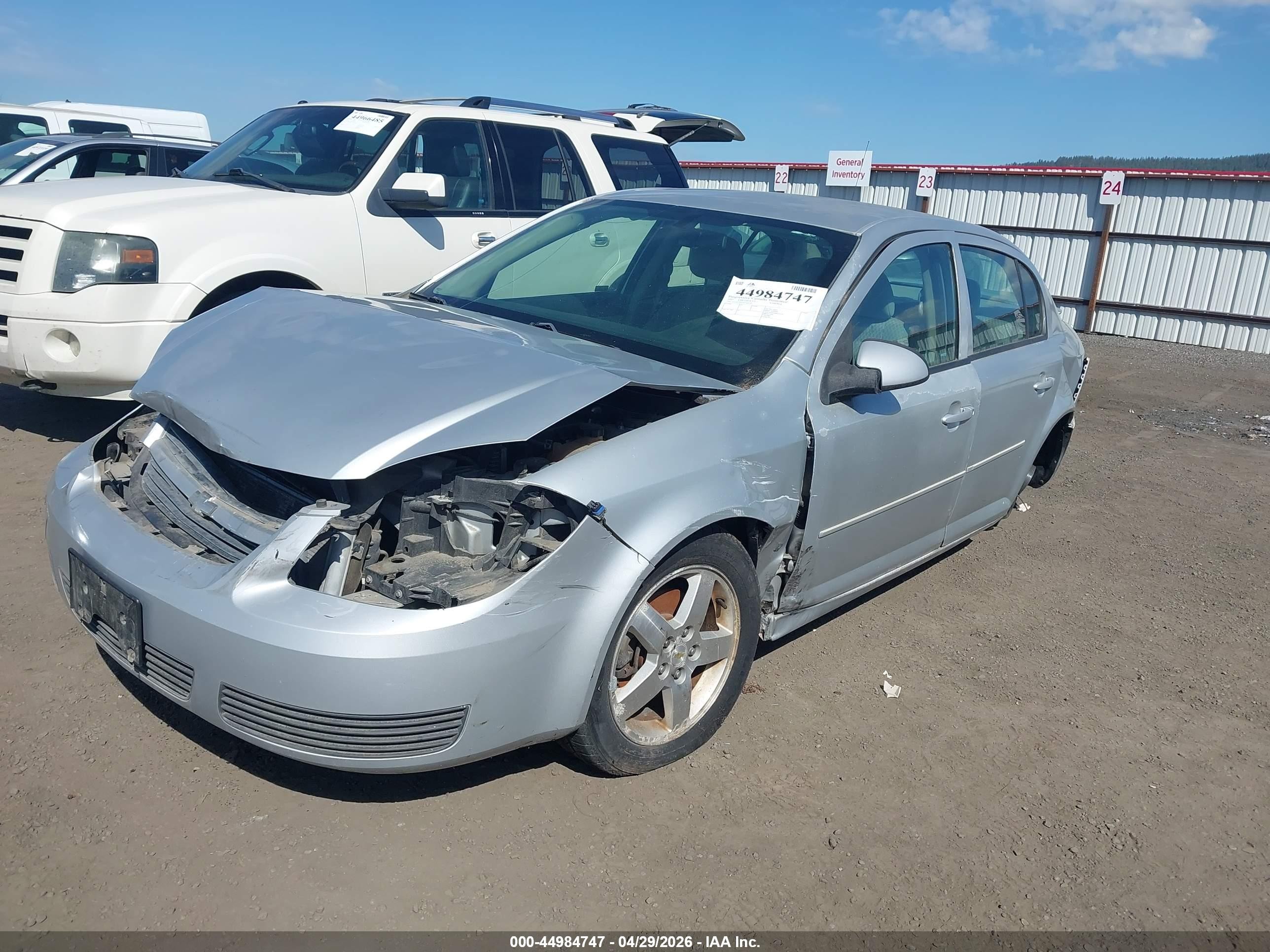 2007 Chevrolet Cobalt Lt Серебряный vin: 1G1AL55FX77309510