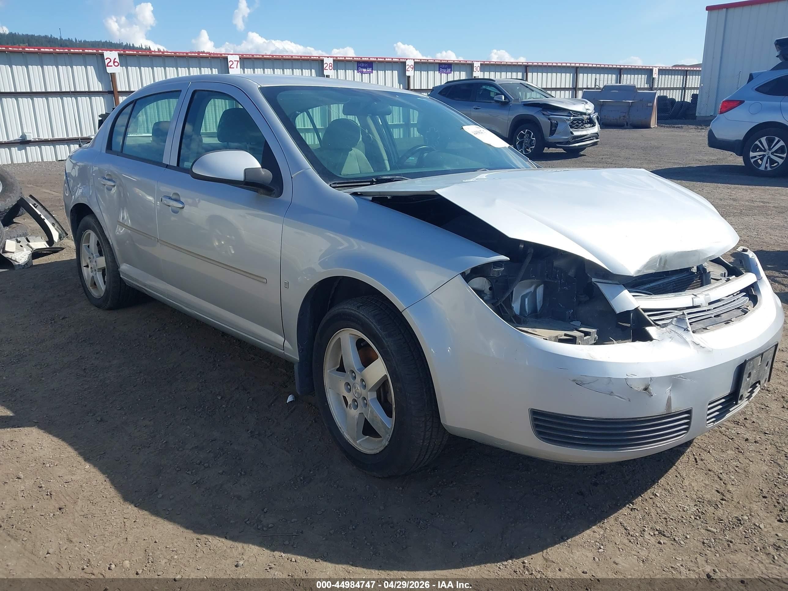 2007 Chevrolet Cobalt Lt Серебряный vin: 1G1AL55FX77309510