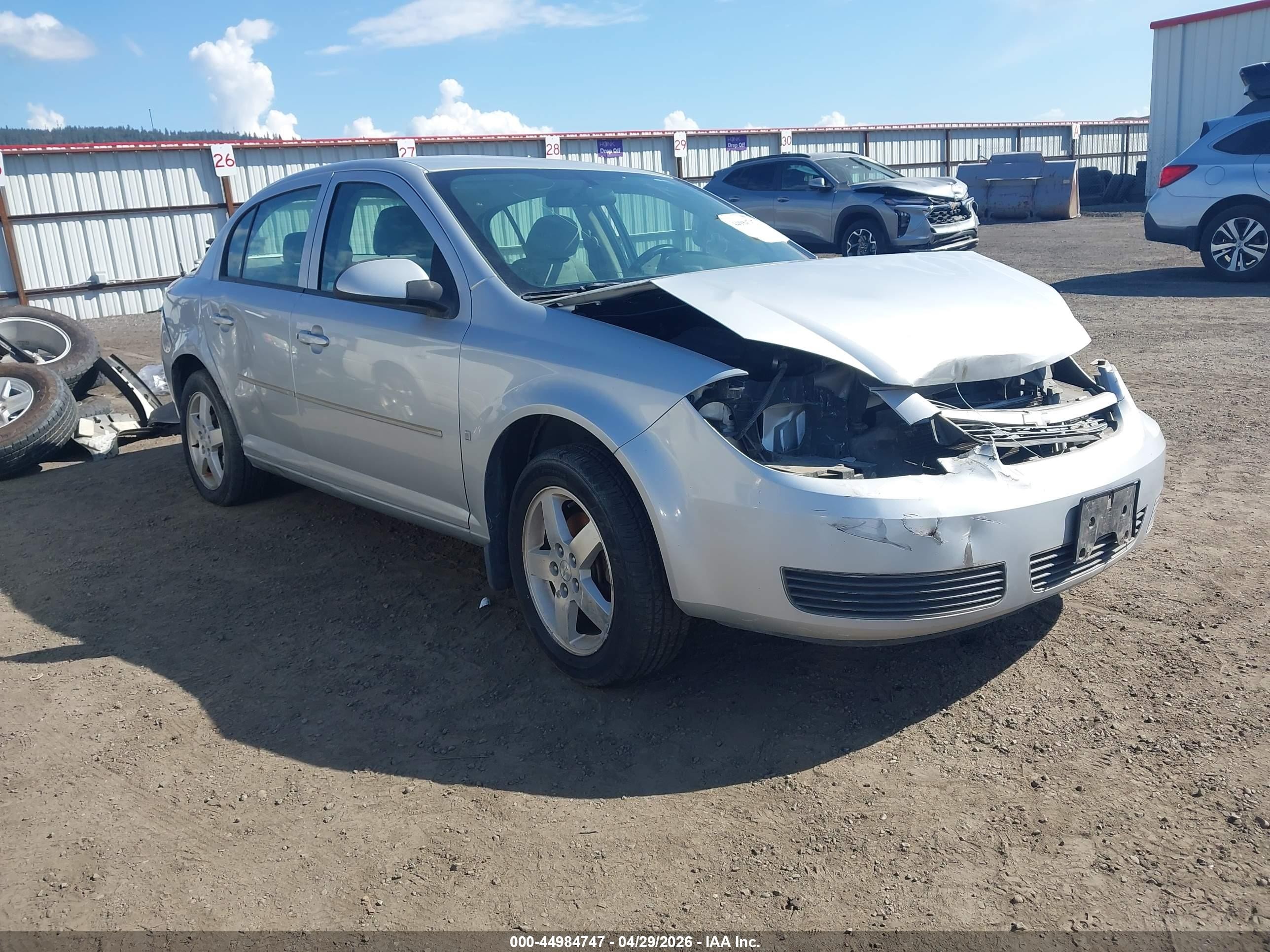 2007 Chevrolet Cobalt Lt Серебряный vin: 1G1AL55FX77309510