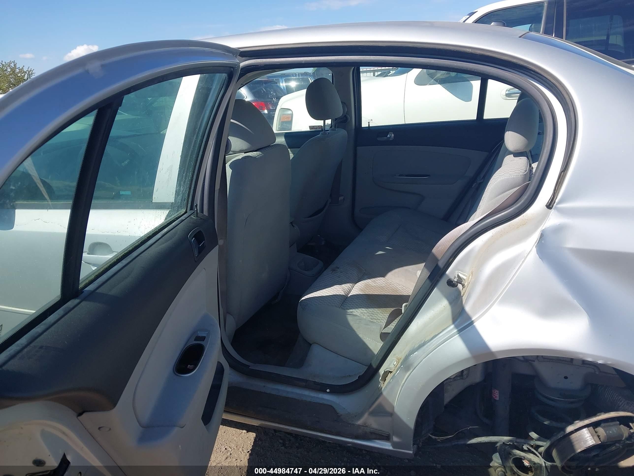 2007 Chevrolet Cobalt Lt Серебряный vin: 1G1AL55FX77309510