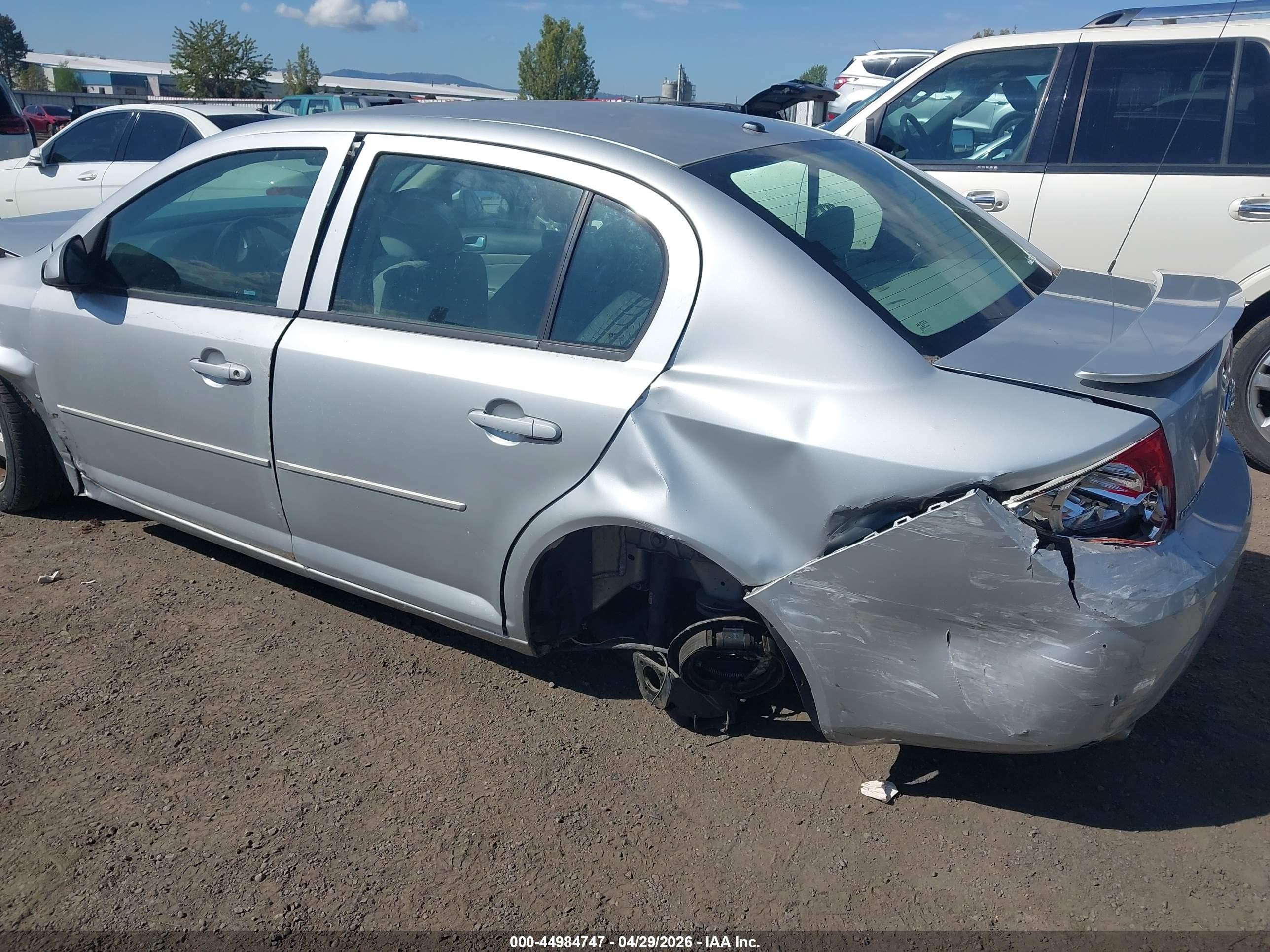 2007 Chevrolet Cobalt Lt Серебряный vin: 1G1AL55FX77309510