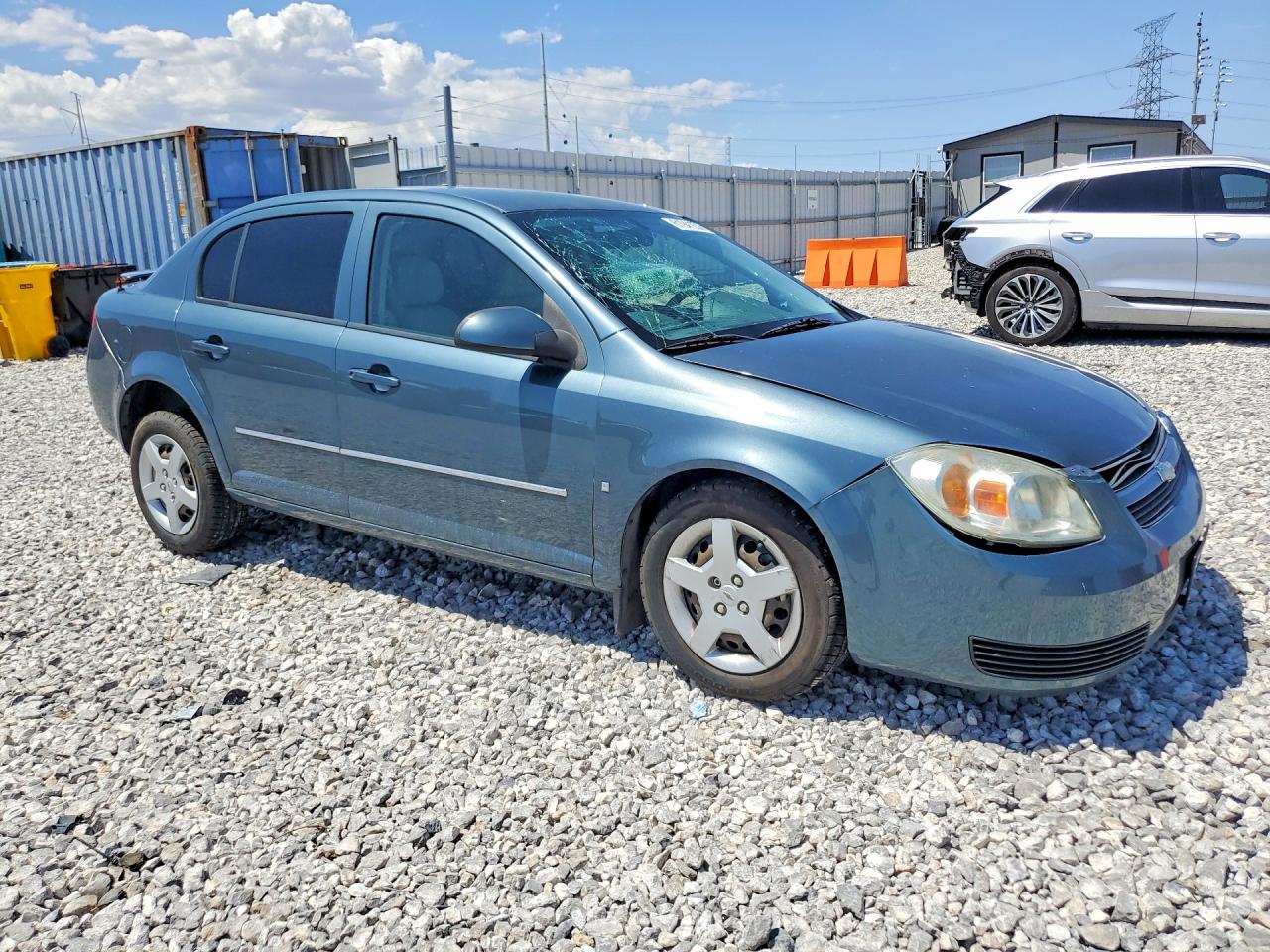 2007 Chevrolet Cobalt Lt Blue vin: 1G1AL55FX77400258