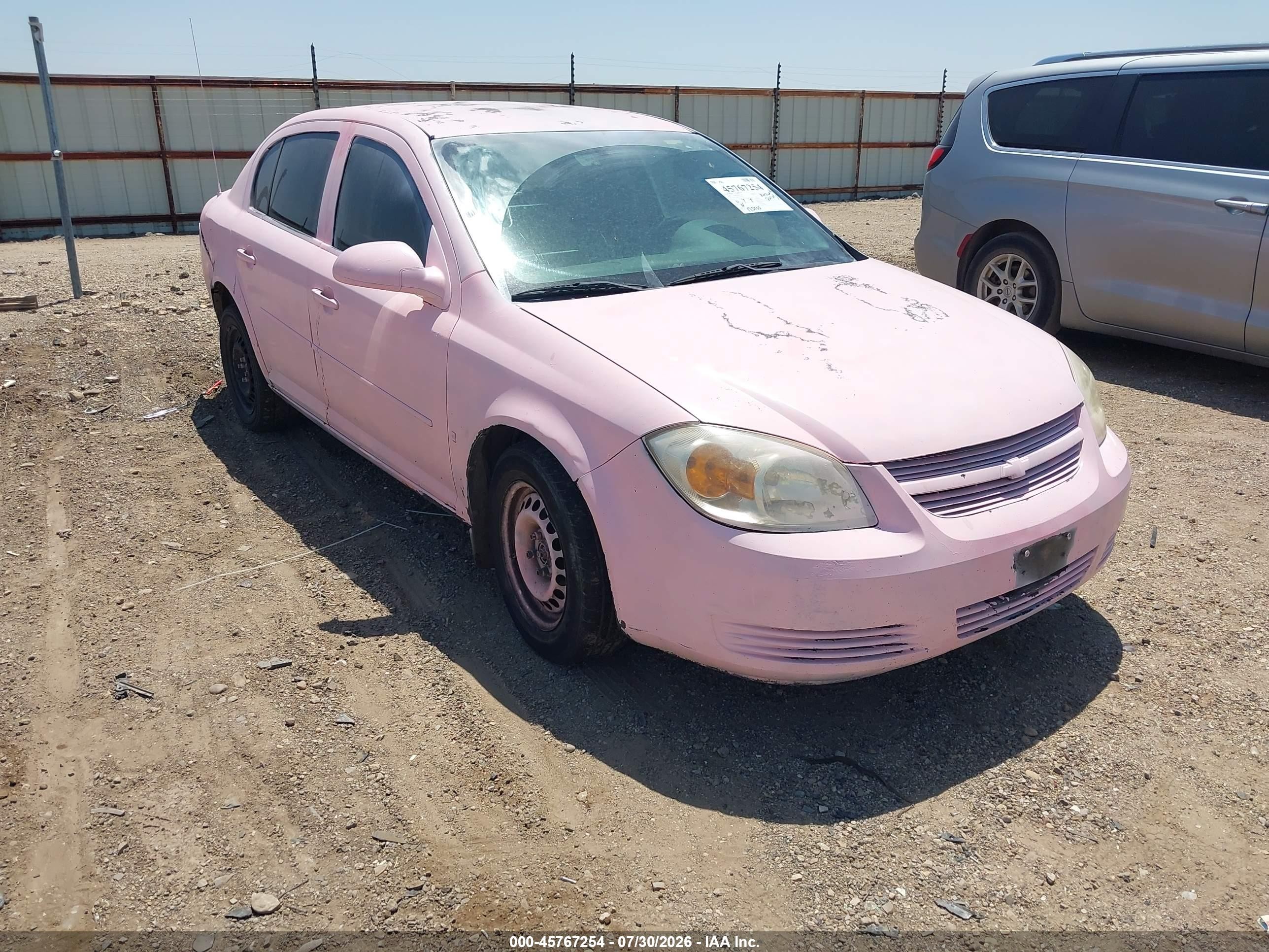 2008 Chevrolet Cobalt Lt Pink vin: 1G1AL58F087128140