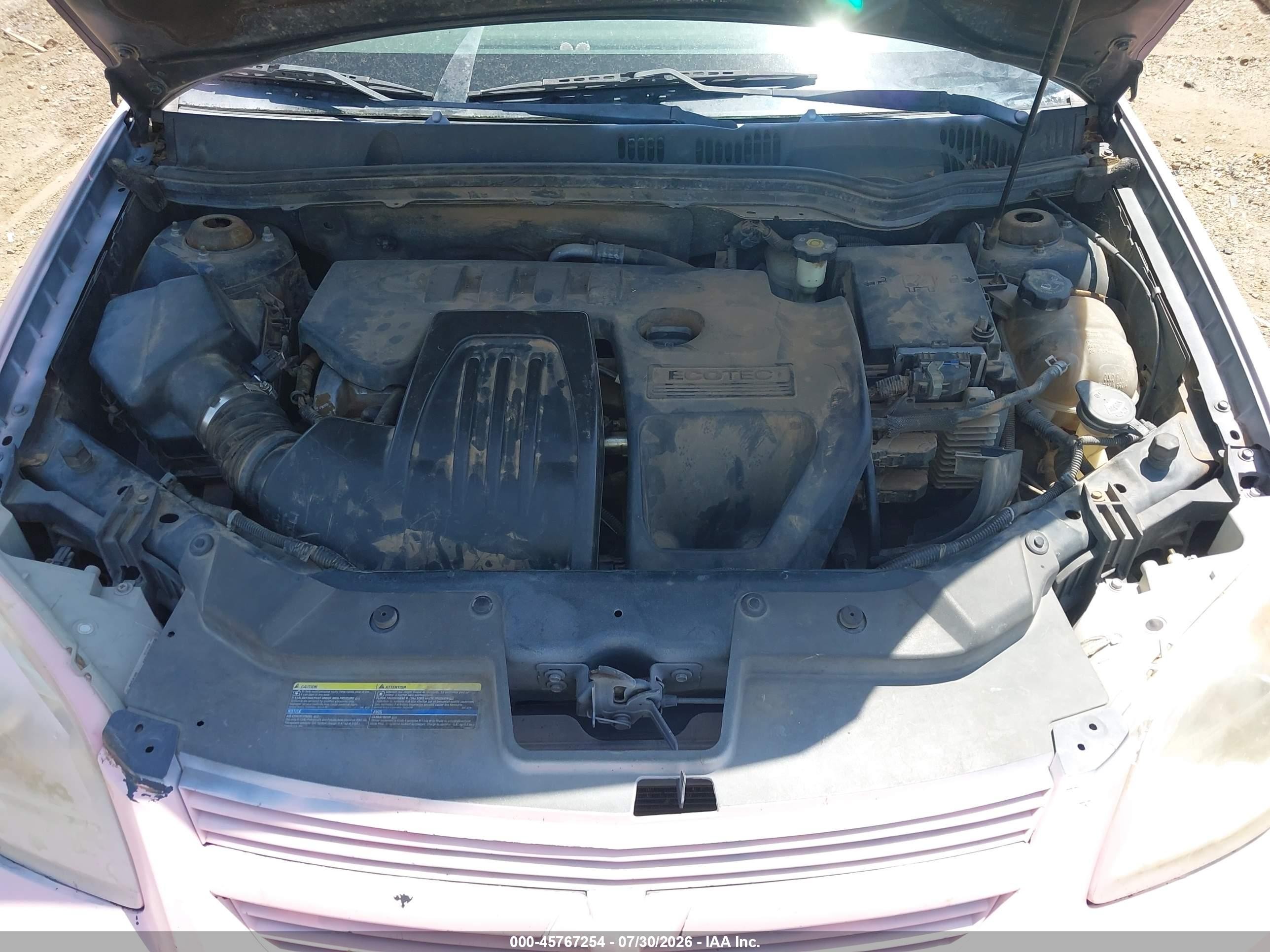2008 Chevrolet Cobalt Lt Pink vin: 1G1AL58F087128140