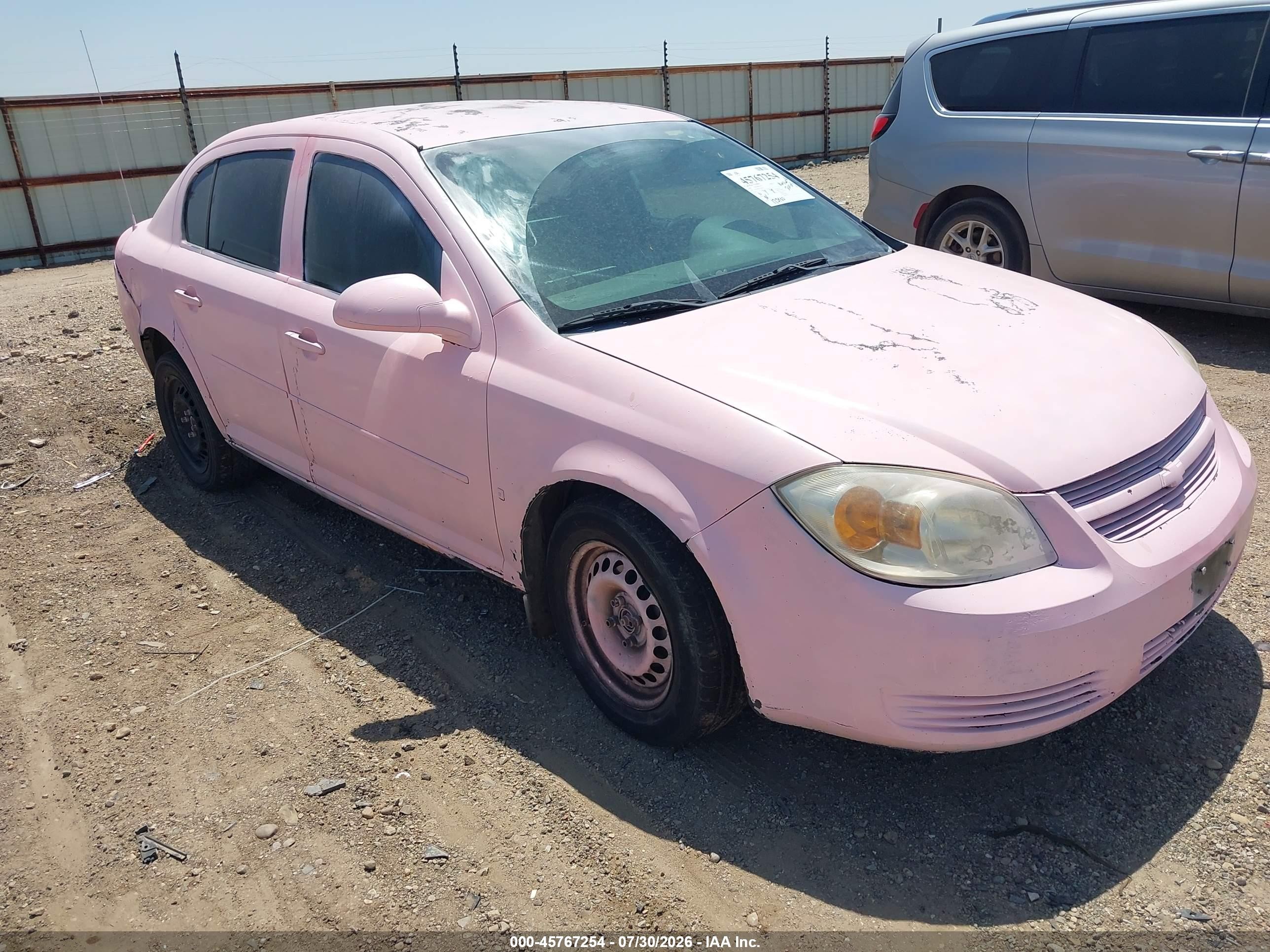 2008 Chevrolet Cobalt Lt Pink vin: 1G1AL58F087128140