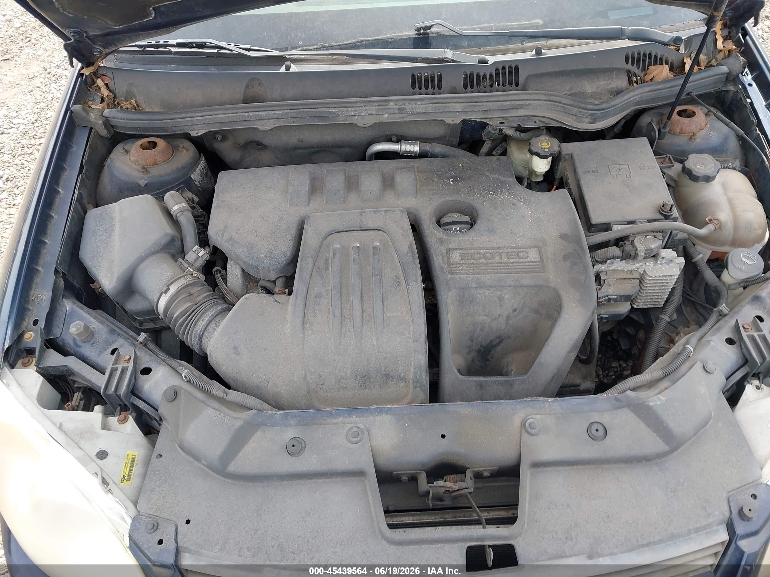 2008 Chevrolet Cobalt Lt Blue vin: 1G1AL58F087190413