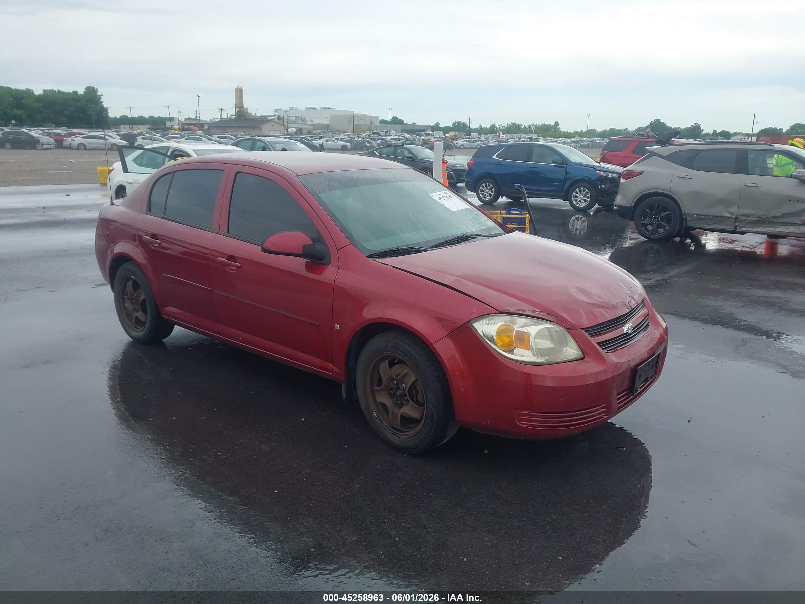 2008 Chevrolet Cobalt Lt Maroon vin: 1G1AL58F087190444