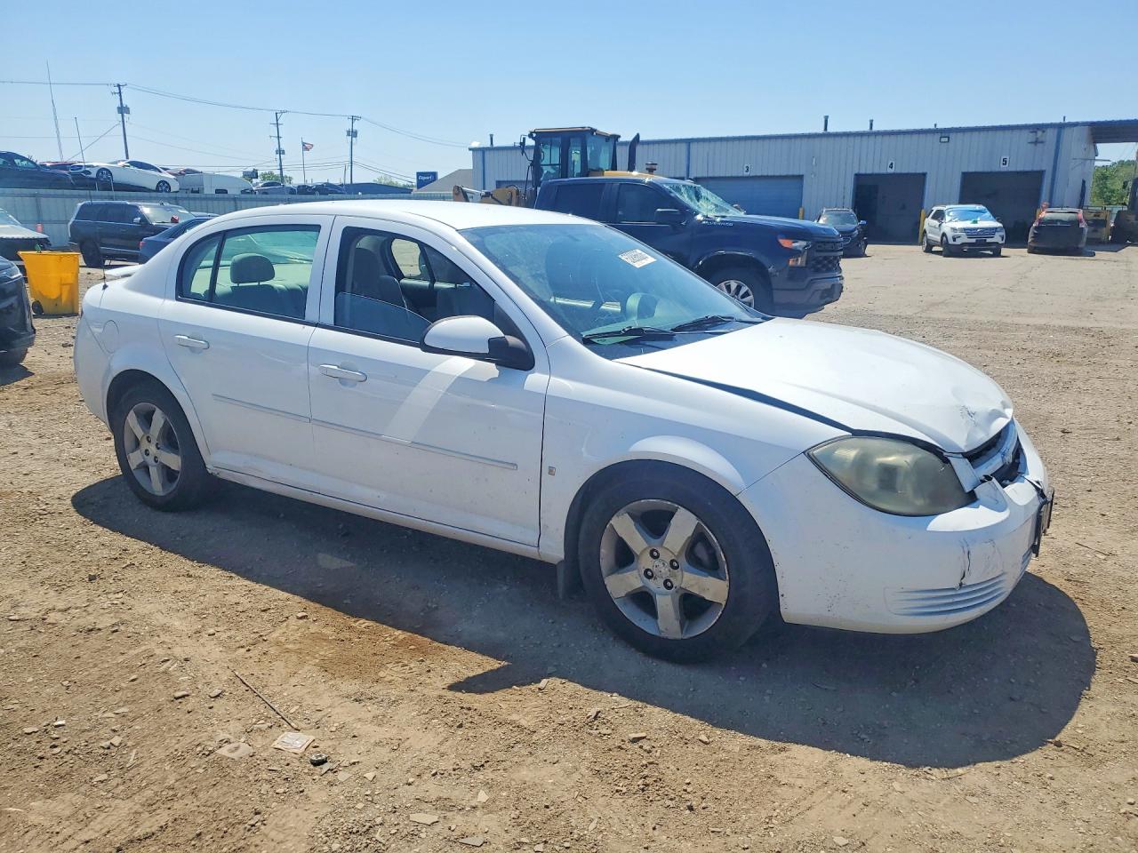2008 Chevrolet Cobalt Lt Белый vin: 1G1AL58F087344988