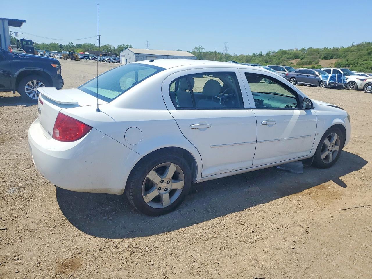 2008 Chevrolet Cobalt Lt Белый vin: 1G1AL58F087344988