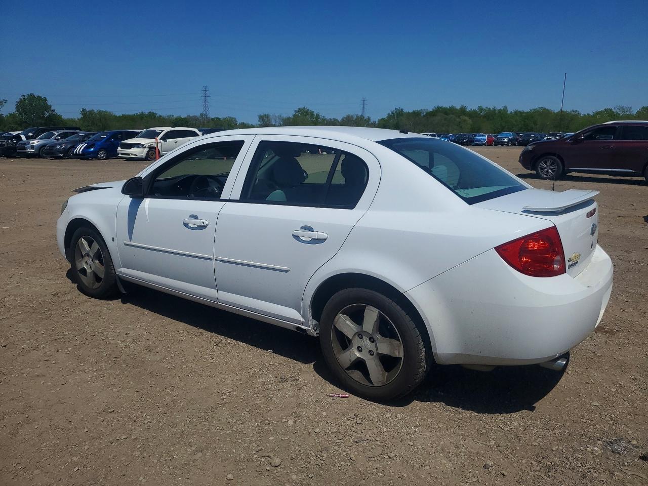 2008 Chevrolet Cobalt Lt Белый vin: 1G1AL58F087344988