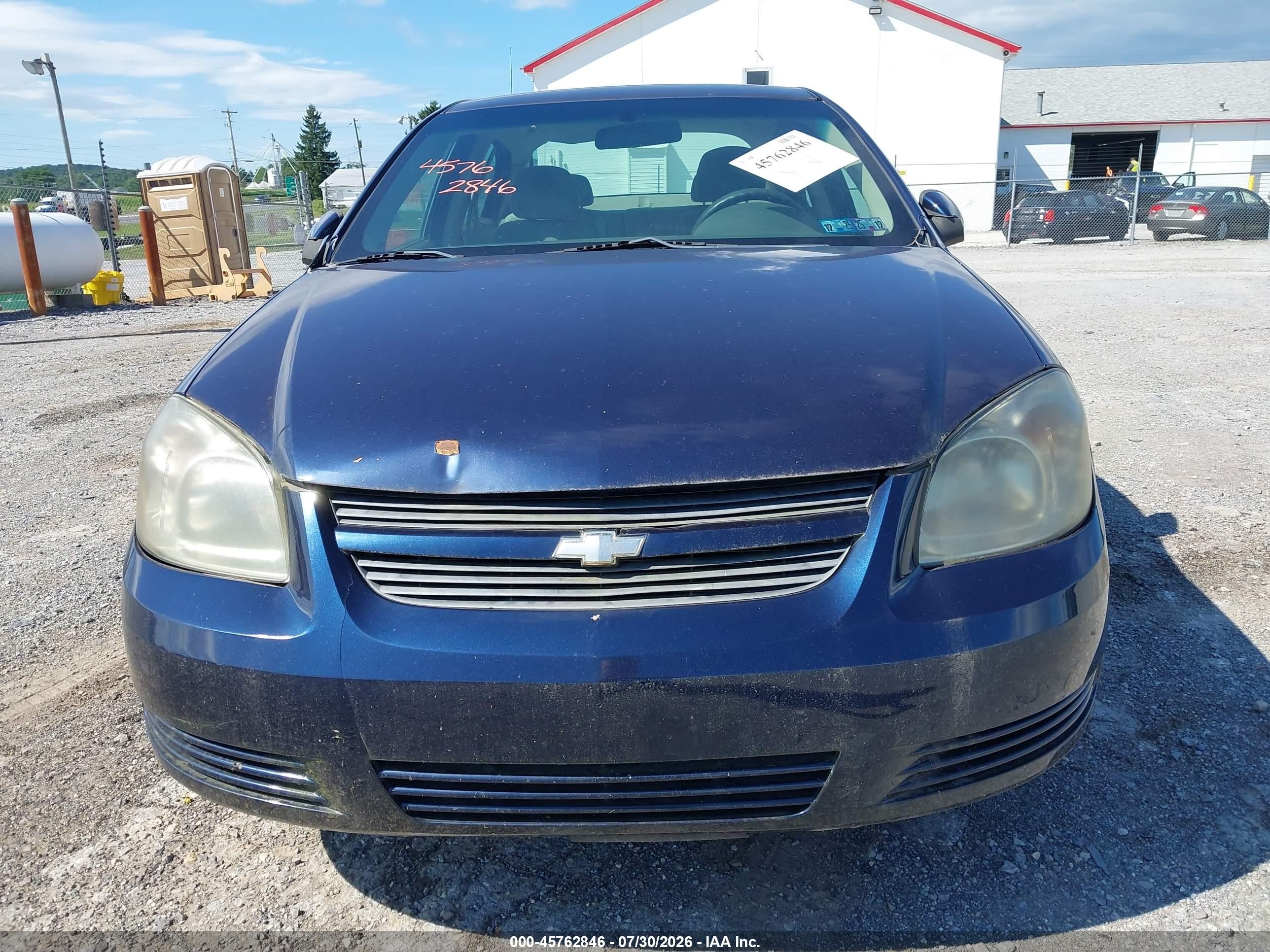 2008 Chevrolet Cobalt Lt Blue vin: 1G1AL58F187146405