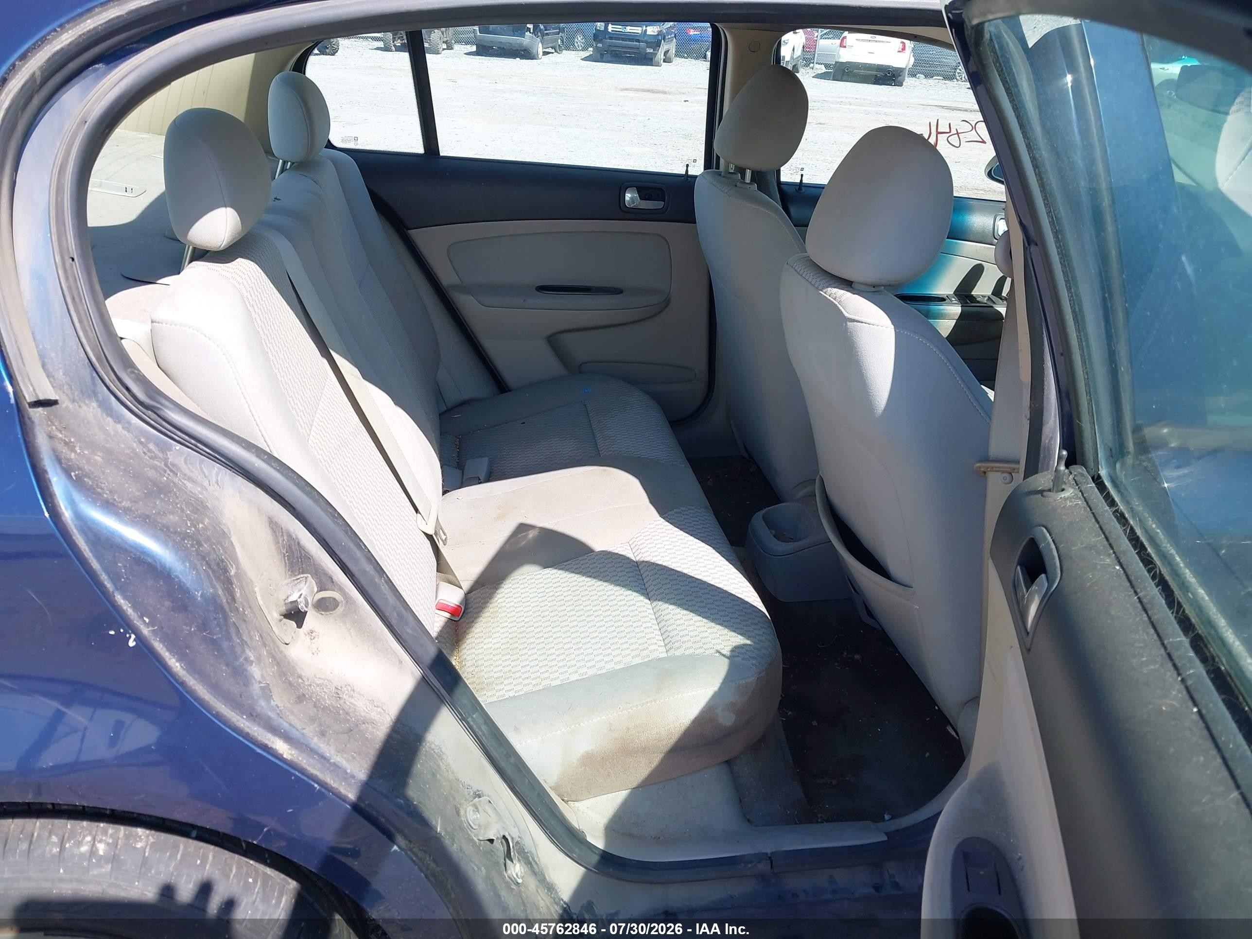 2008 Chevrolet Cobalt Lt Blue vin: 1G1AL58F187146405