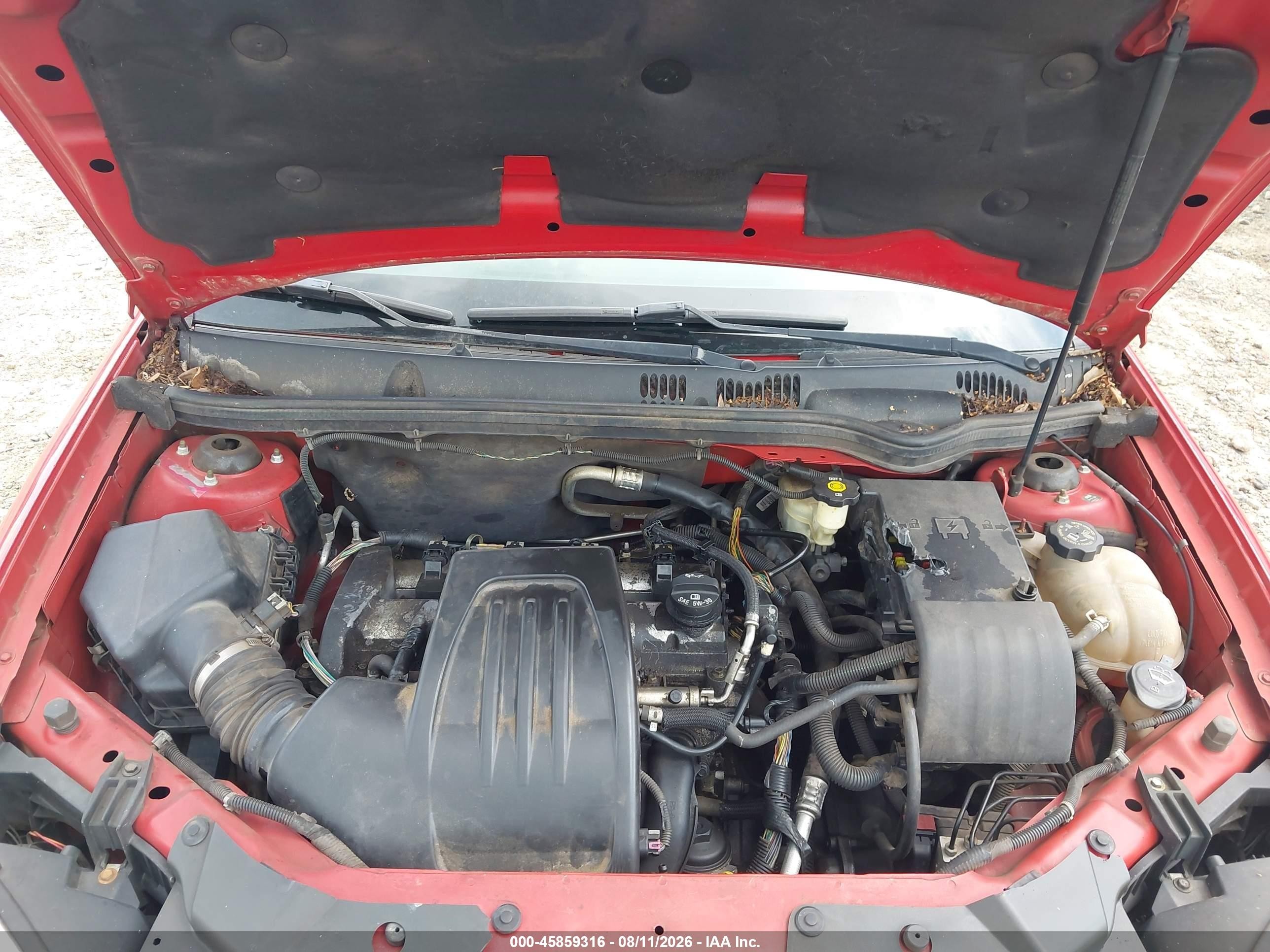 2008 Chevrolet Cobalt Lt Red vin: 1G1AL58F187229011
